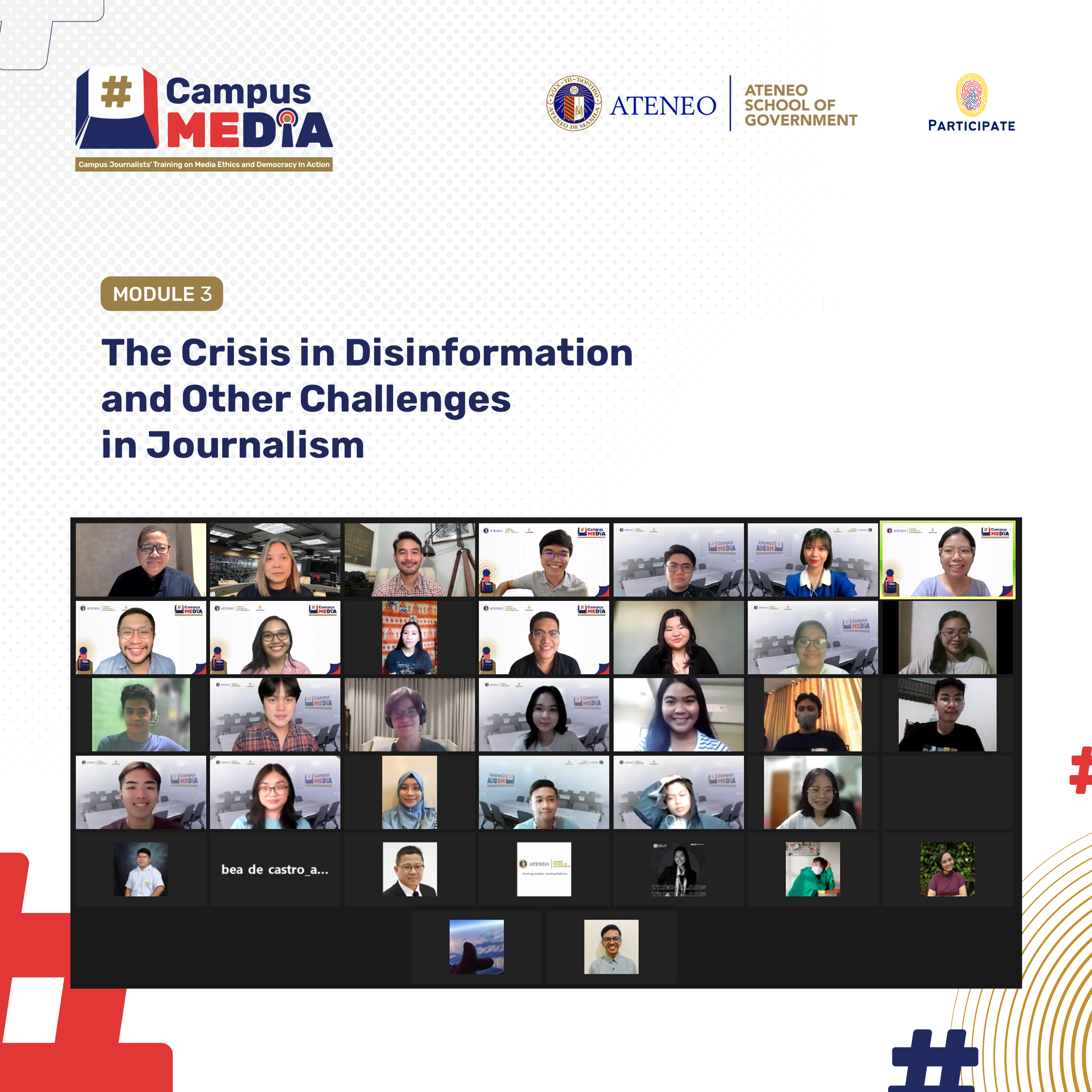 #CampusMEDIA Module 3 Session