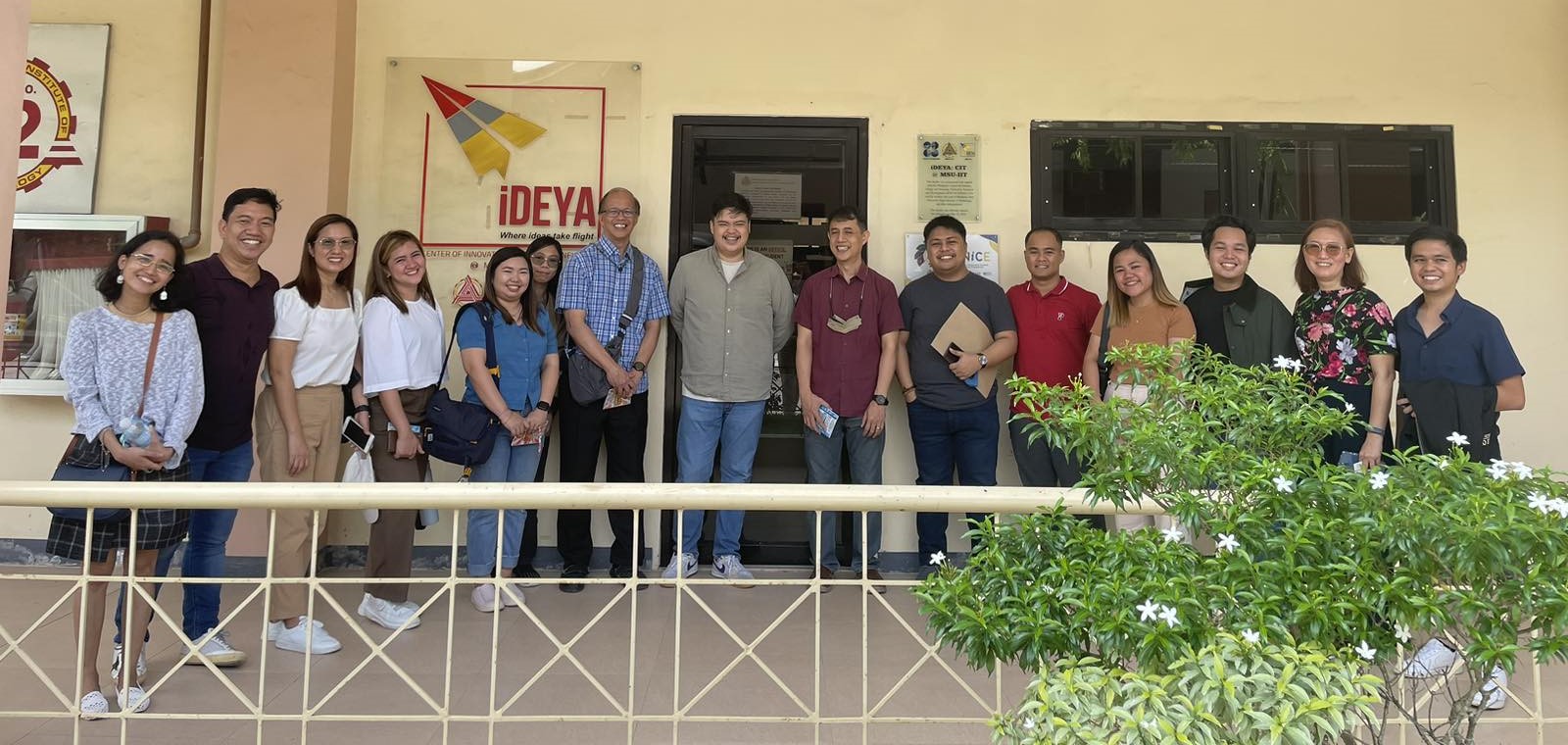 AIPO with  Mr Harold Laborte, CEO of Capilli Trading, a startup co-incubated with the Ateneo Blue Nest program