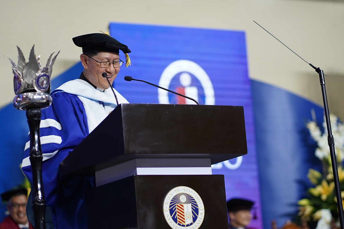 His Eminence Luis Antonio G Cardinal Tagle (Photo by Aaron Vicencio)