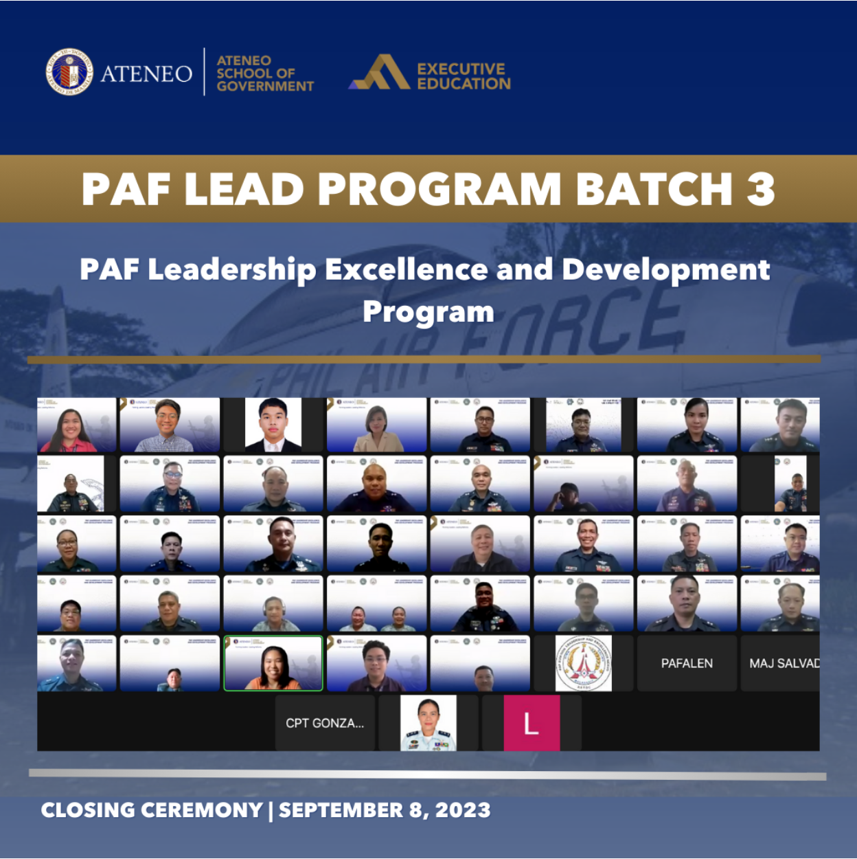 participants photo op