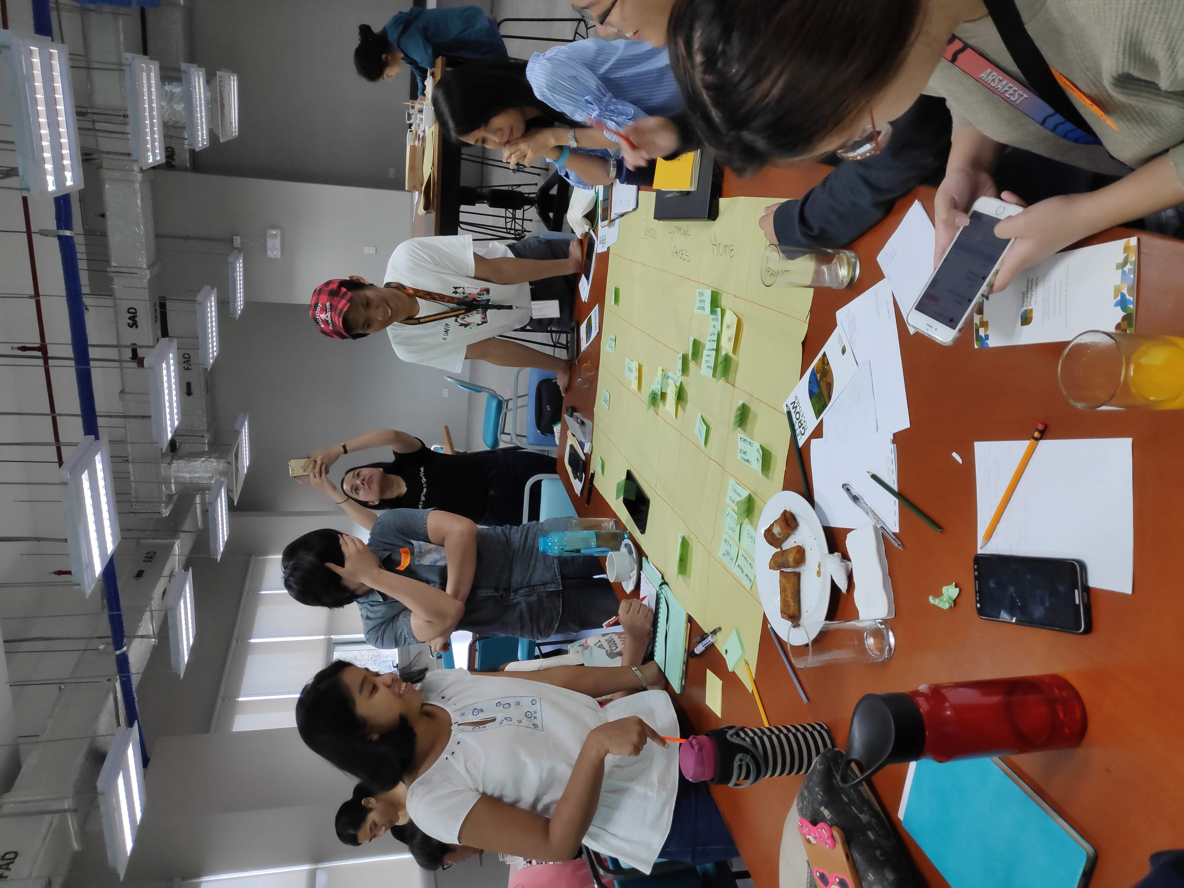 A creative "hackathon" at the Eduardo J. Aboitiz Sandbox Zone of Areté