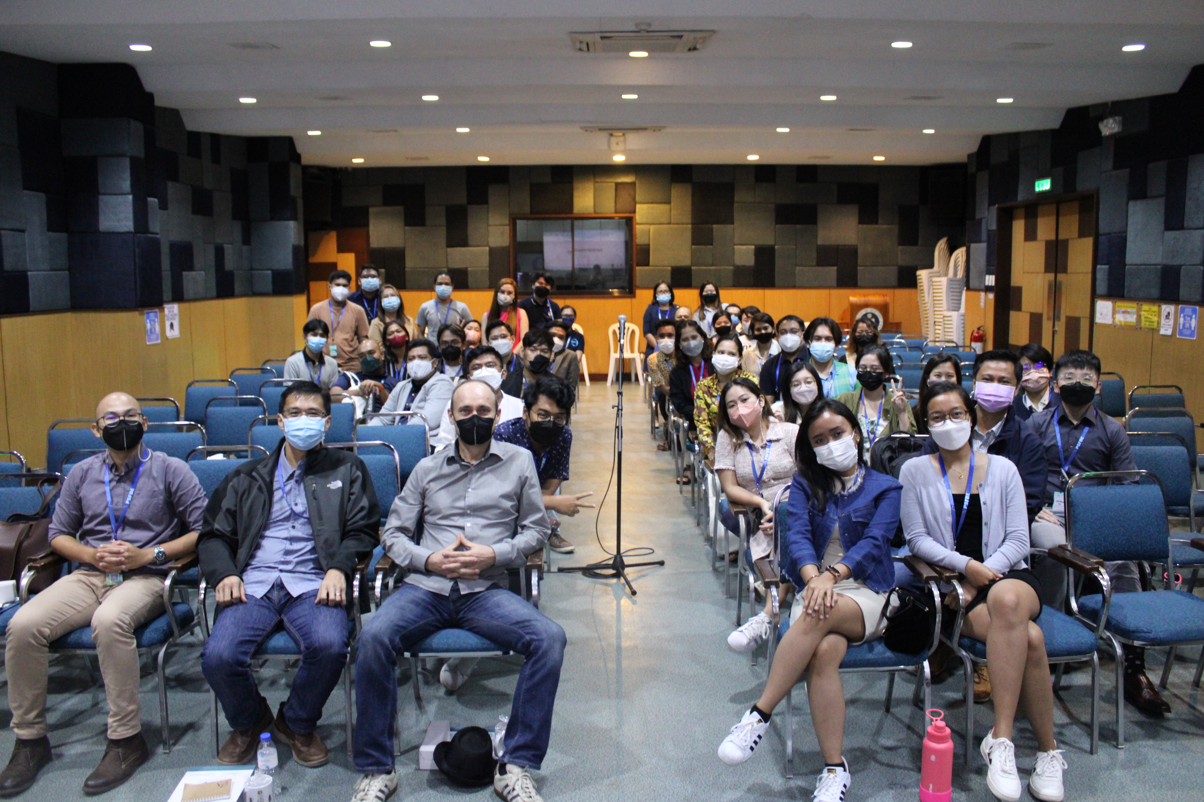 On-site participants of “Conversations on Teaching Biodiversity” held at Faura AVR. Photo by Gavin de Vera.