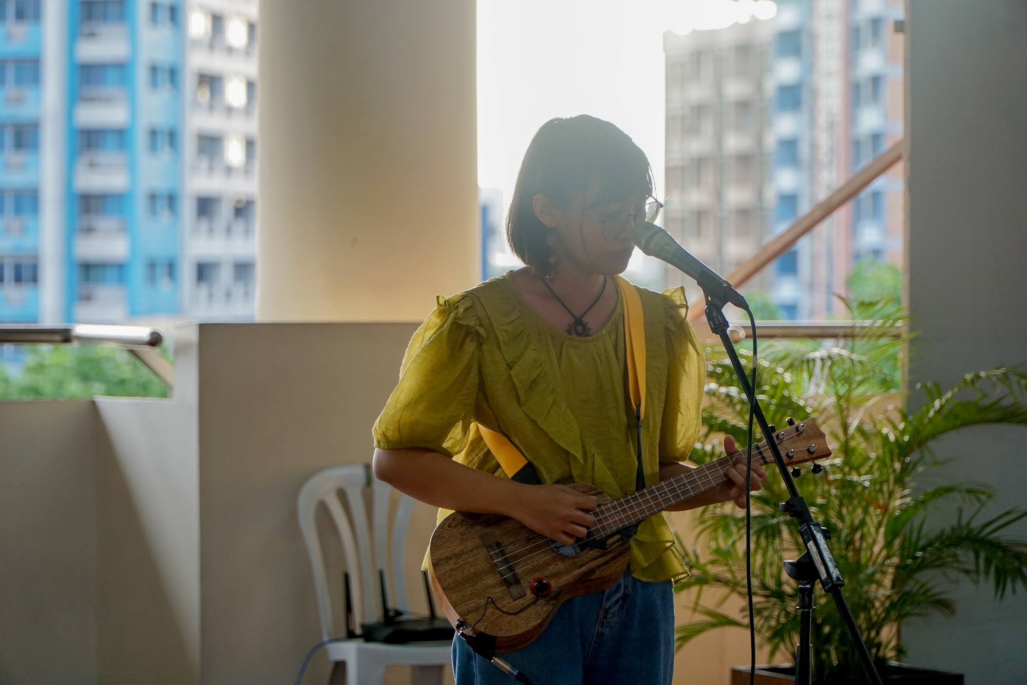 Aniya Kalinaw of AMP3 performs a cover of Tony Palis’ “Nagbabangon Ang Mga Babaylan” as well as her own composition, “Likha,” inspired by the indigenous women-leaders she has met