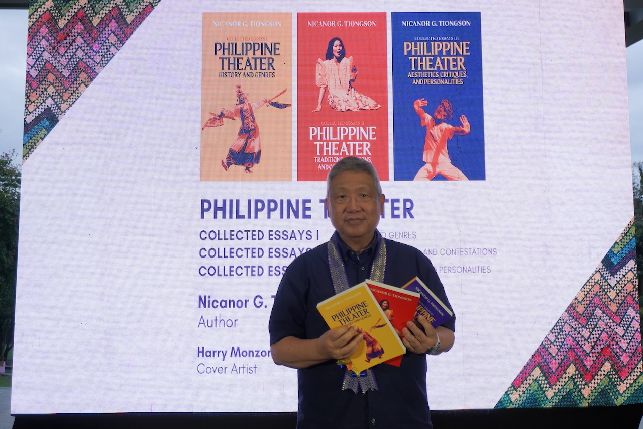 Dr Nicanor Tiongson is among the authors with a new release this year