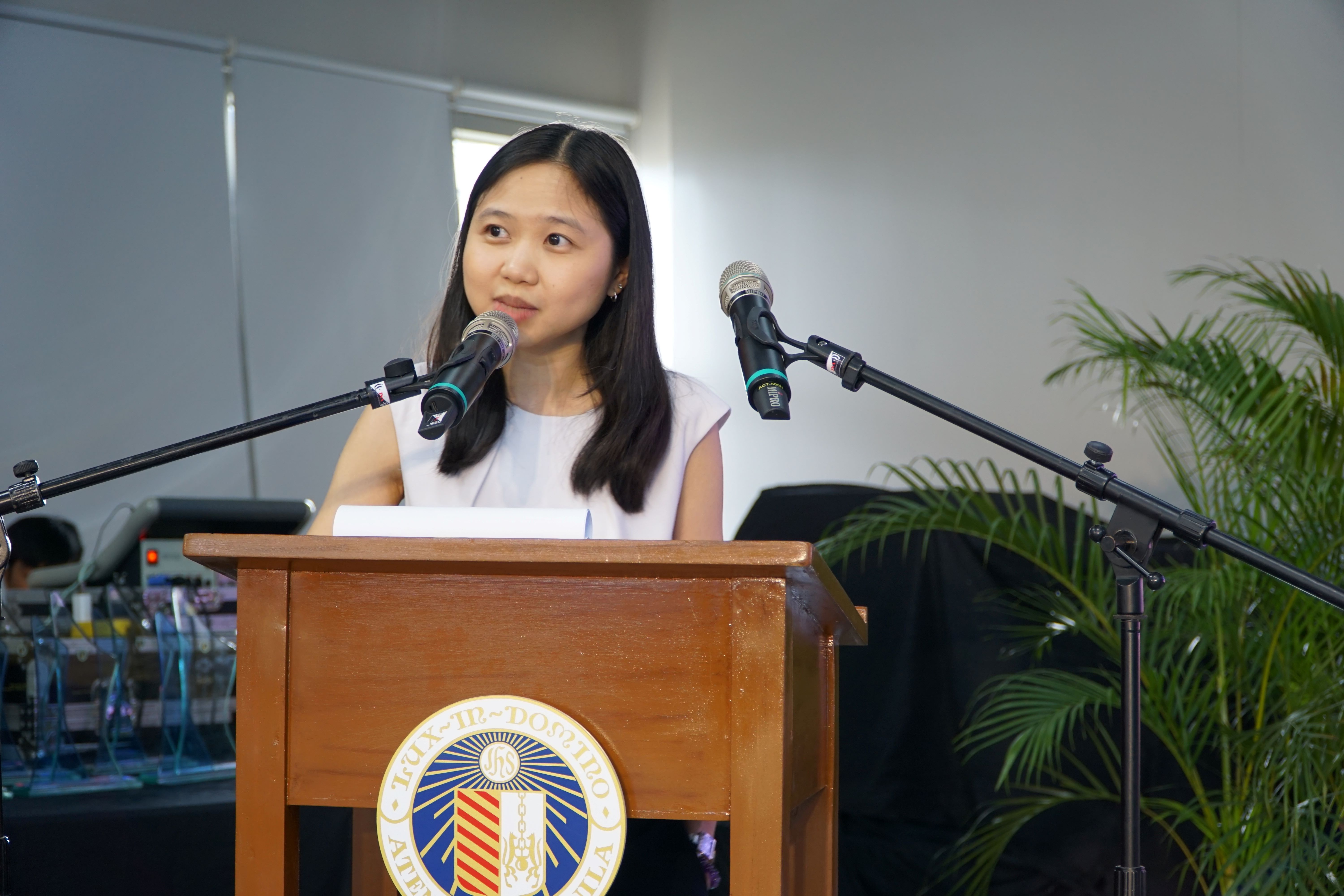 Dr Angel Belle C Dy of ASMPH Center for Research and Innovation (ACRI)