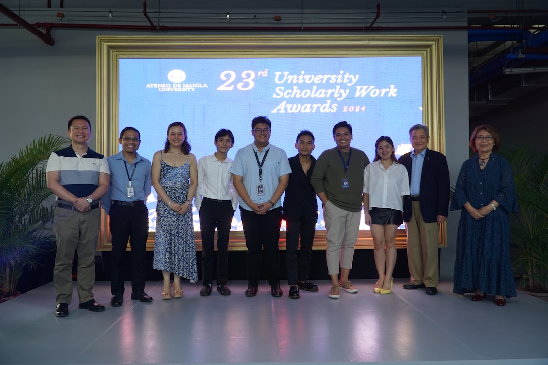 Honorees from SOSE. Photo: Andrea Bautista