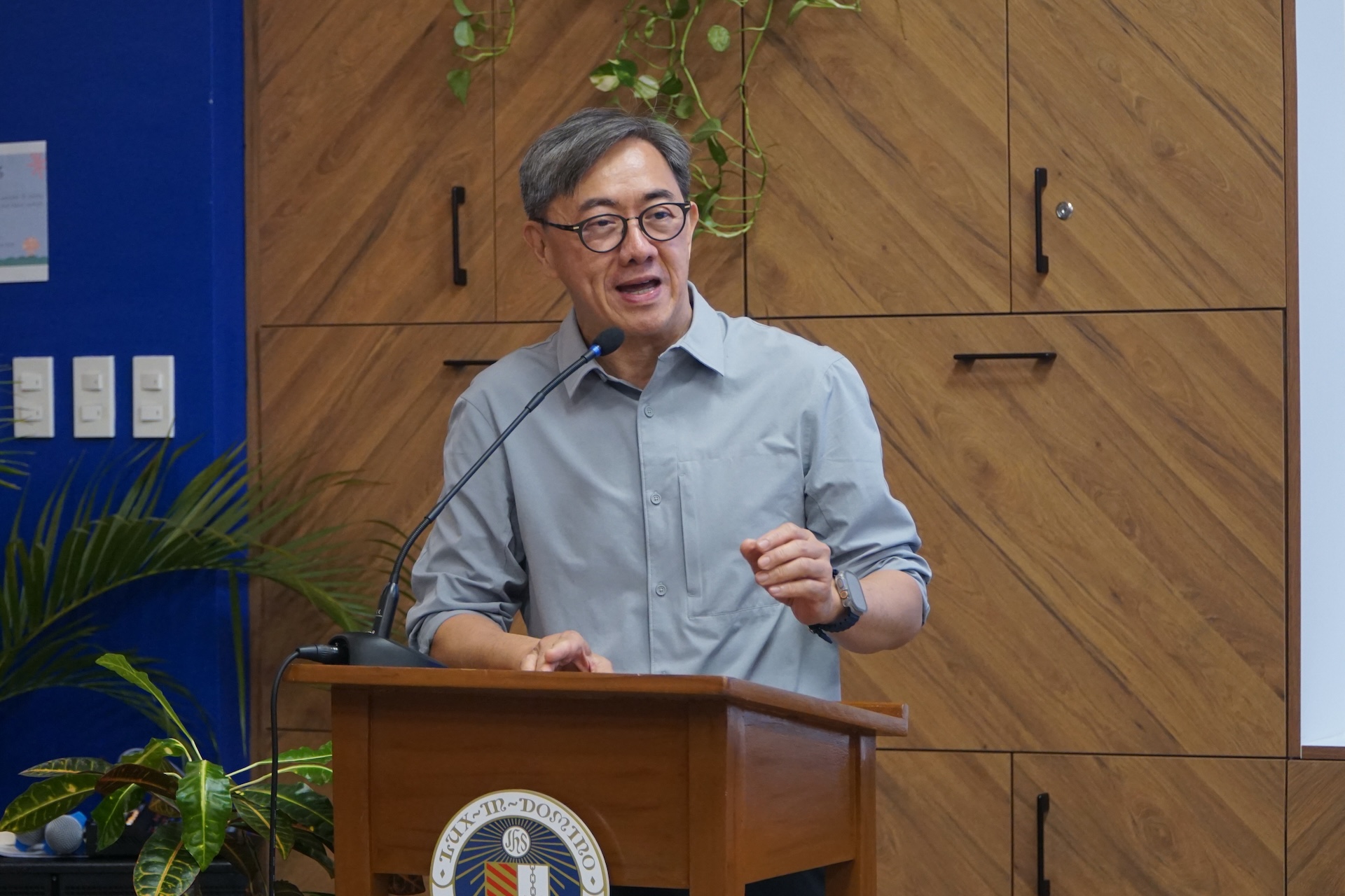 Fr Johnny Go SJ talking about his new book