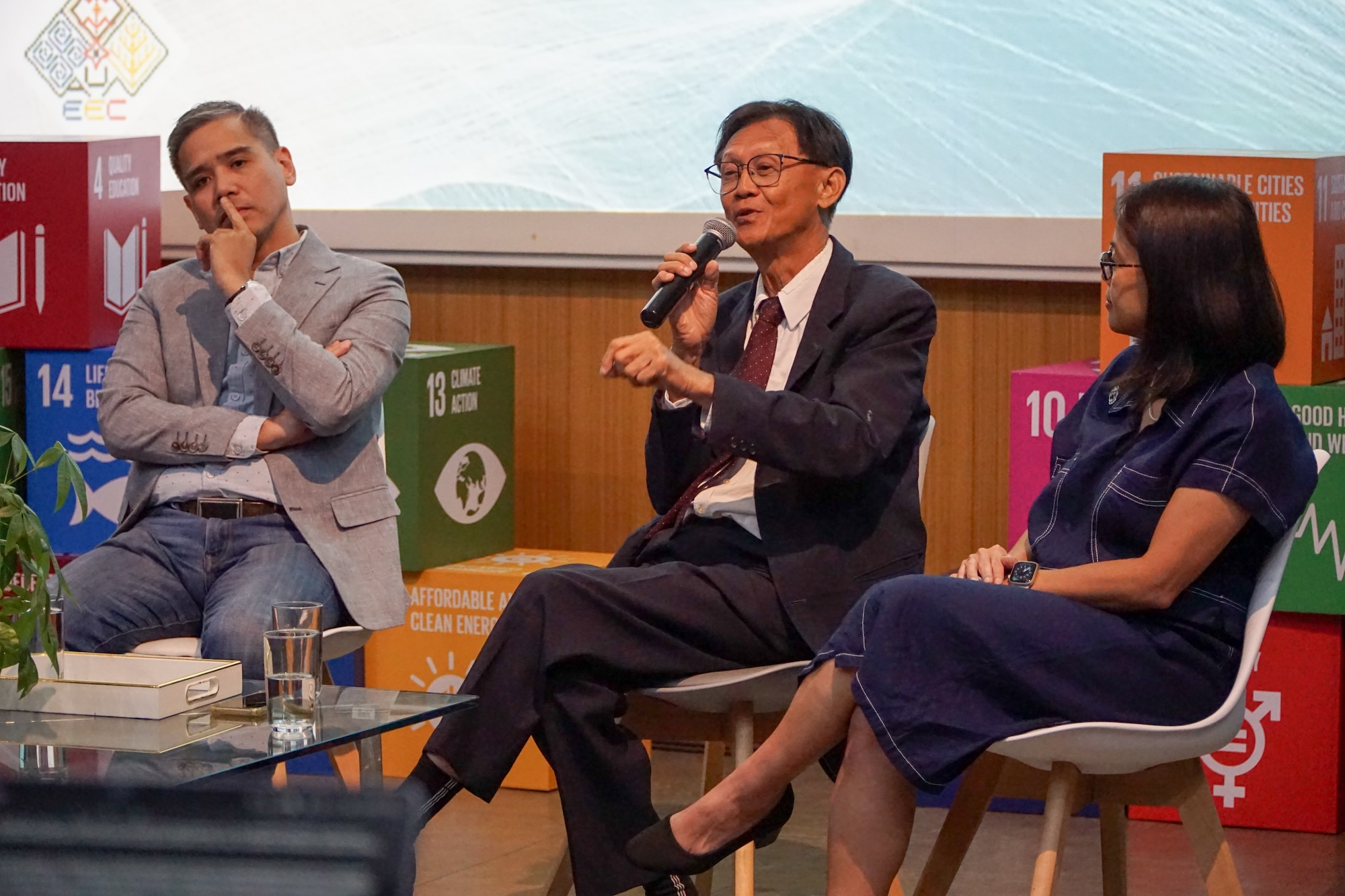 The roundtable discussion on implementing ESD