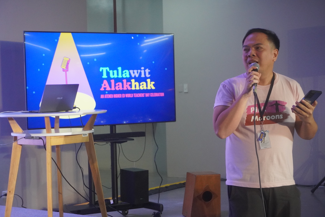 Nicco Vitug performs a poem and a song of his own.