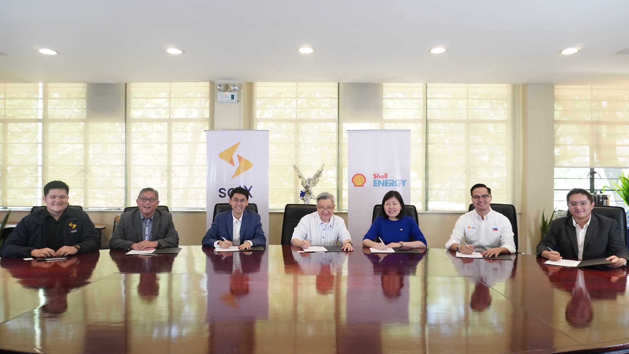 Supply Agreement signing with SolX Technologies Inc. and Shell Energy Philippines