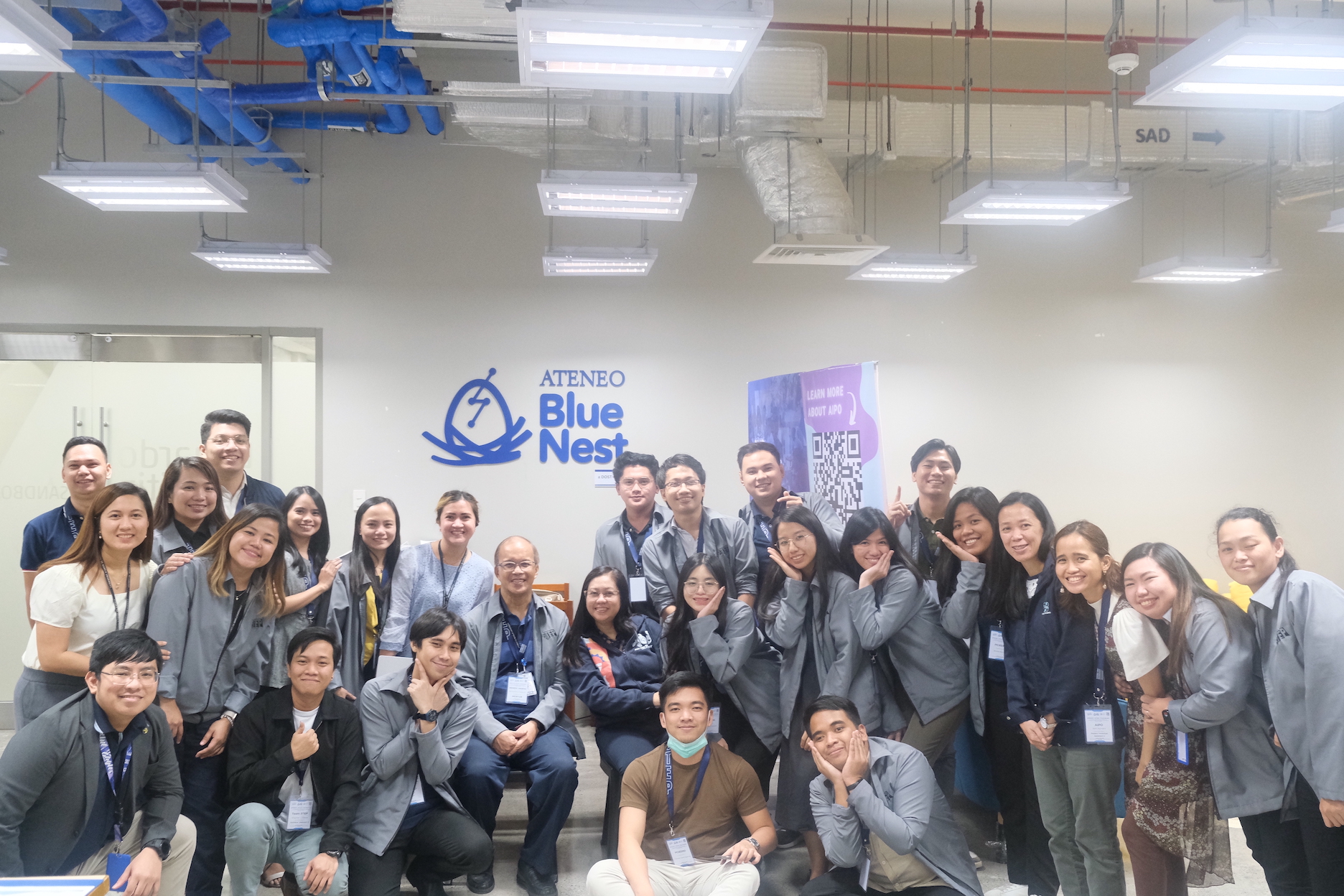 Photo: AIPO SPRINT-STEP team, PCIEERD team, and SPRINT-STEP startup teams