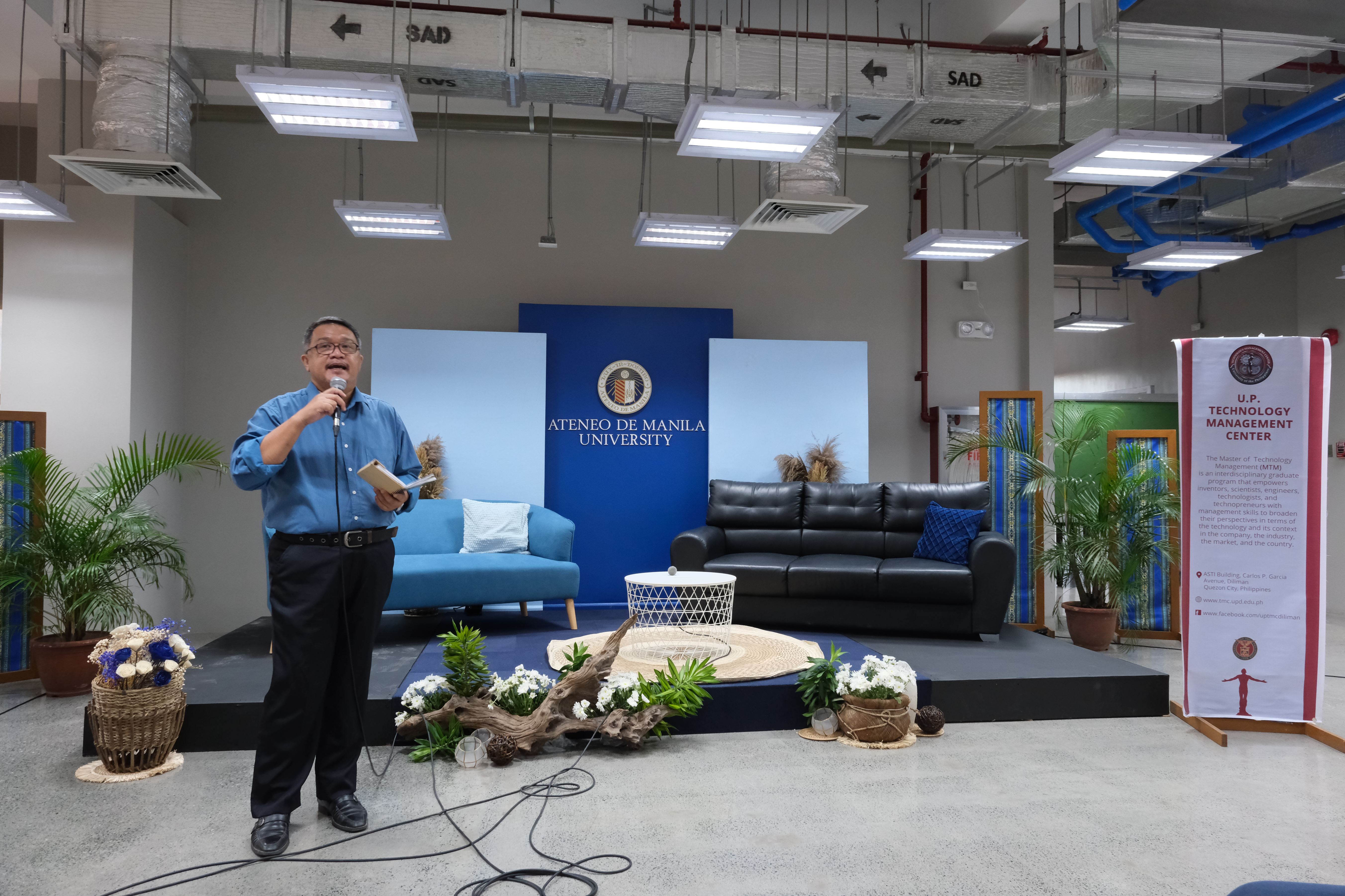 Concluding remarks by Prof. Glen Imbang of the UP-Technology Management Center