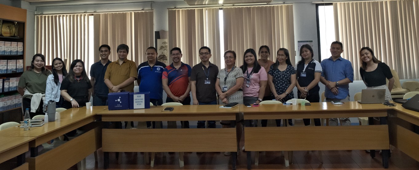 Photo: Photo op of ADMU-SoSE and AIPO with the faculties of Xavier University