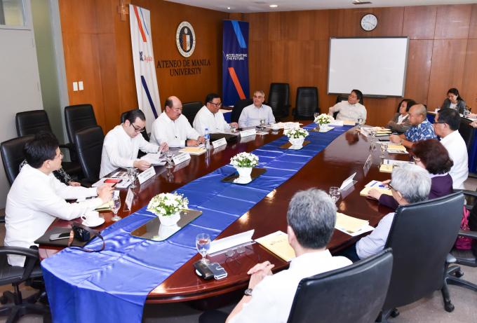 Leaders from business and academe