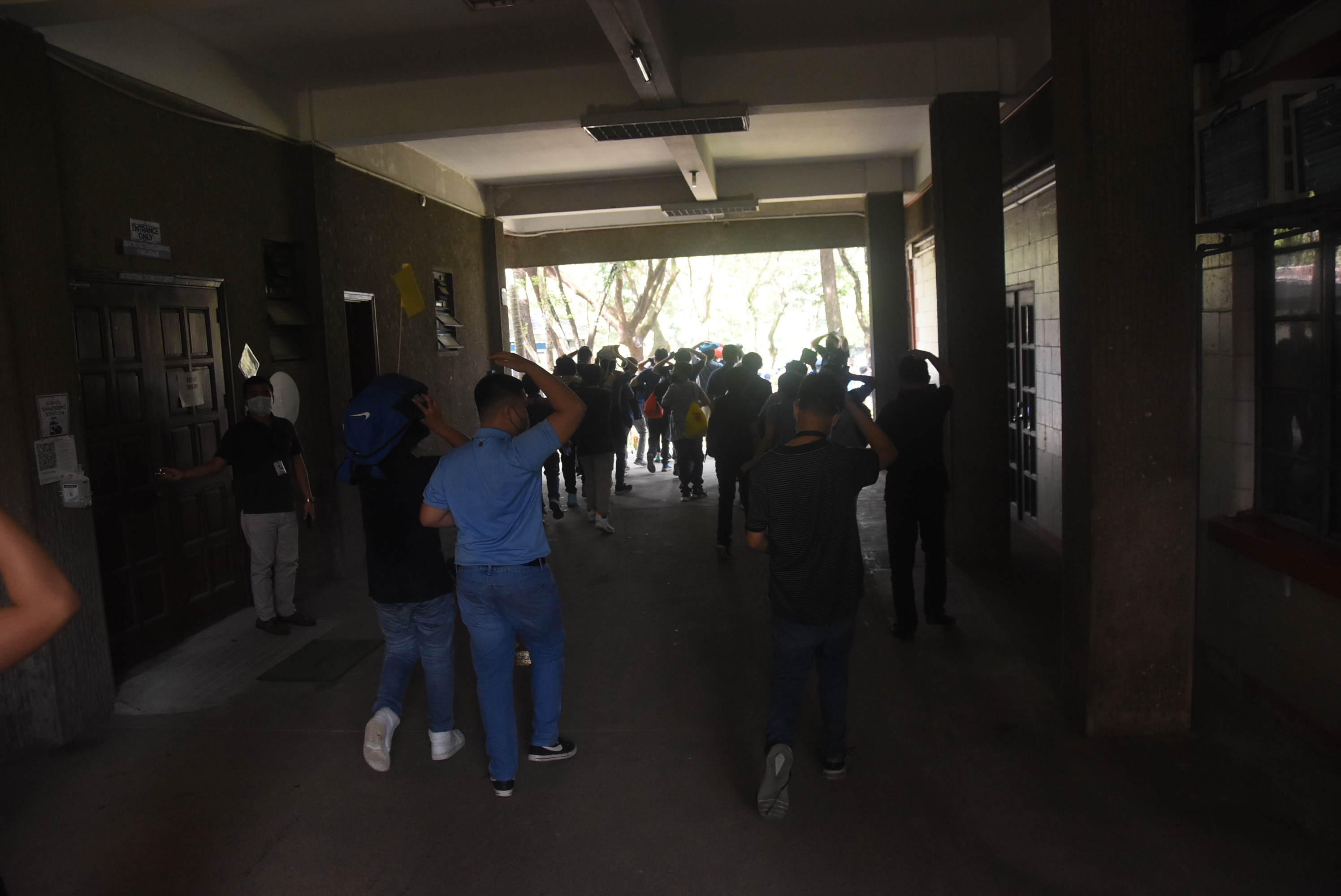 Emergency drill held in the morning of 8 February 2023 