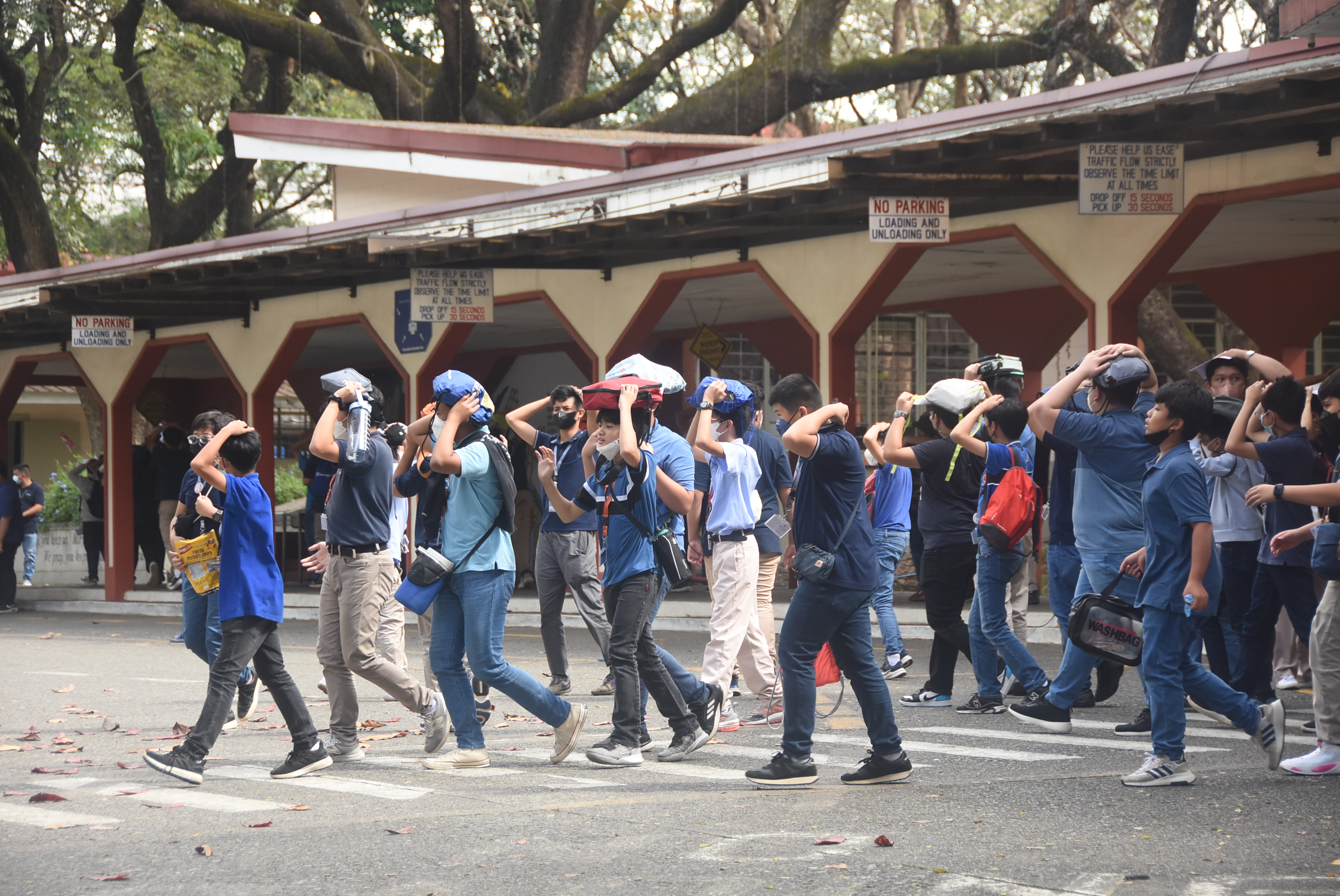 Emergency drill held in the morning of 8 February 2023 