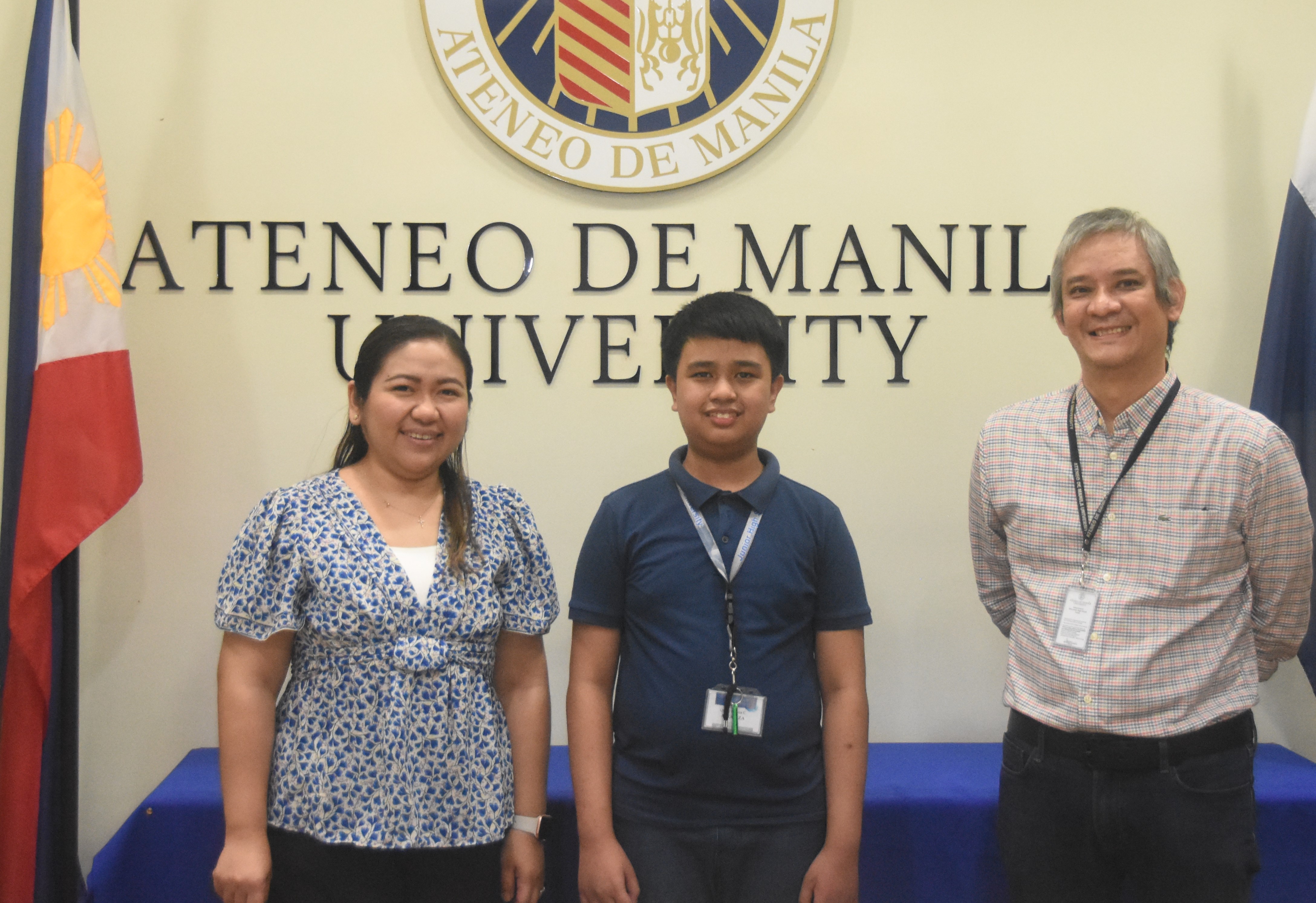 (L-R) Genalyn Sanvictores, Gerrico Argonza, Jonny Salvador