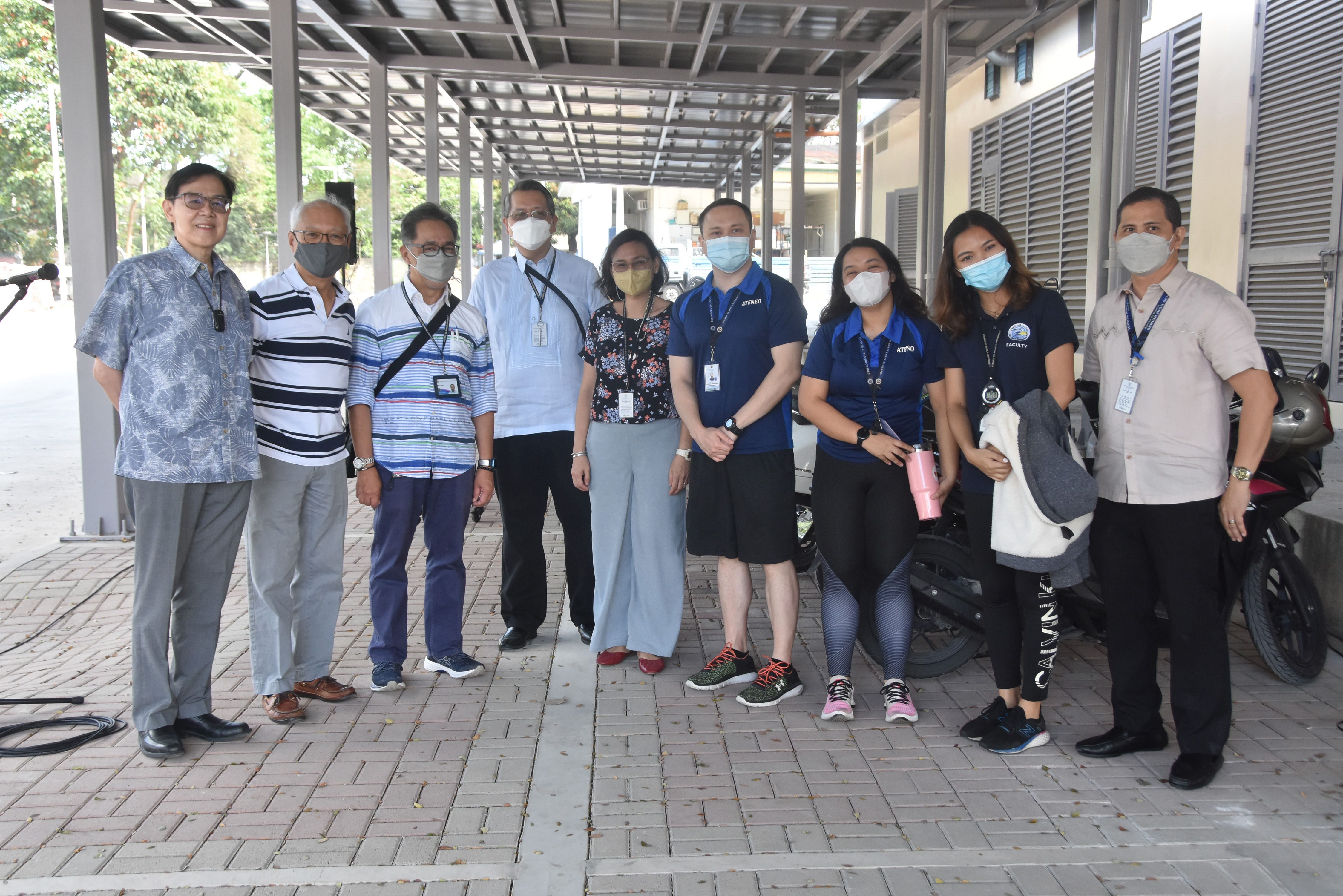 From left: Robert Siy, Edmund Vergel de Dios, Benel Lagua, Noel Miranda, Czel Lacson, Michael Borromeo, Francis Mae Rebadomia, Julie Borja, and Javy Fabello