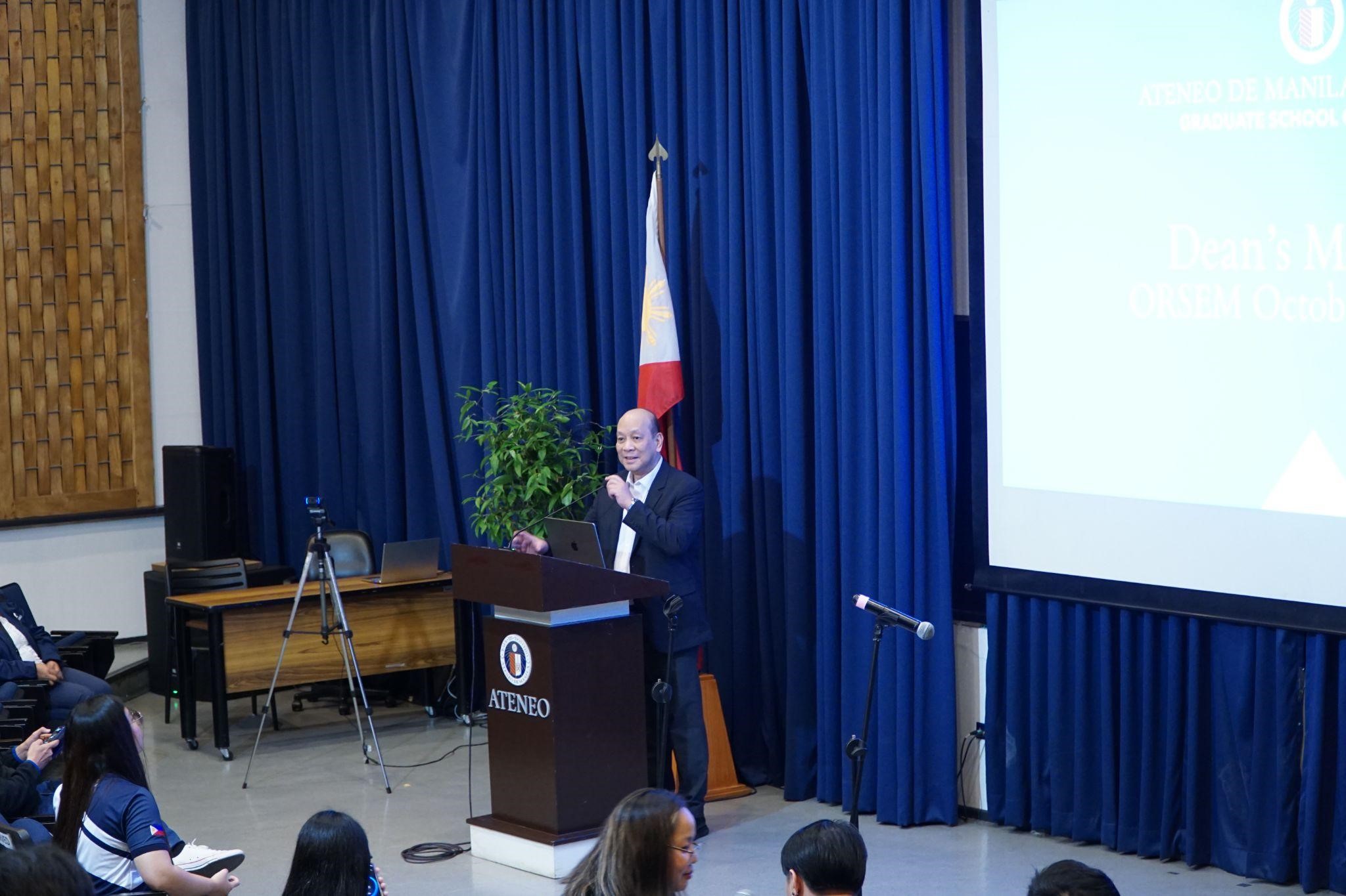 Dean Jowett Cecilio F. Magsaysay, MBA, PhD