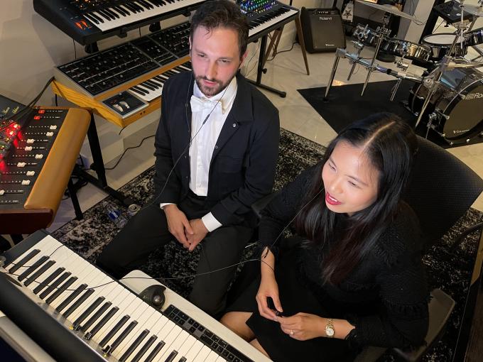 Denise Santos and Adam Lukas