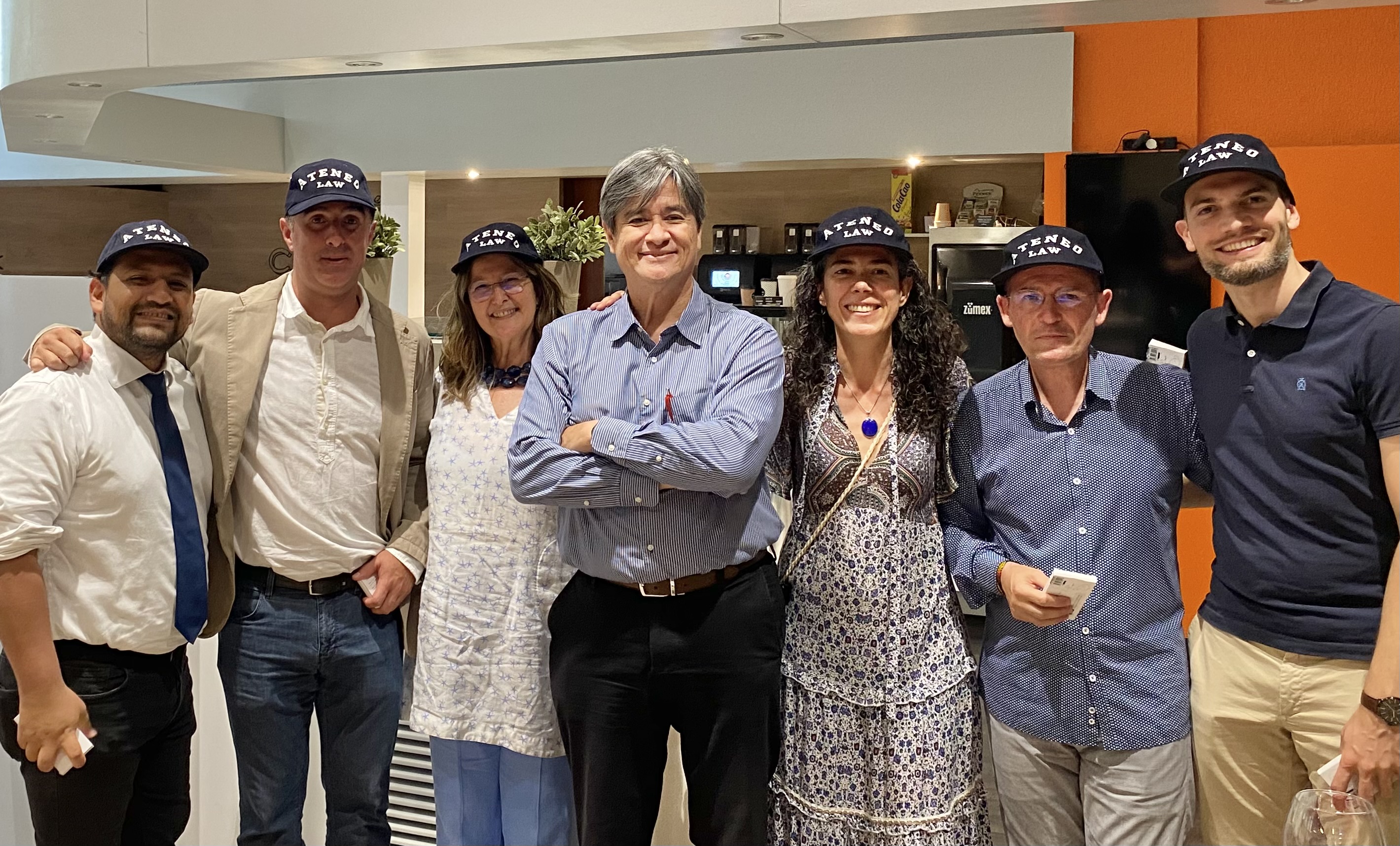 Deusto Law faculty with Dean Hofileña