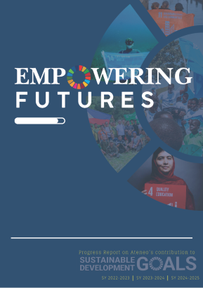 Progress Report on Ateneo's Contribution to SDGs 22-24 Title Page