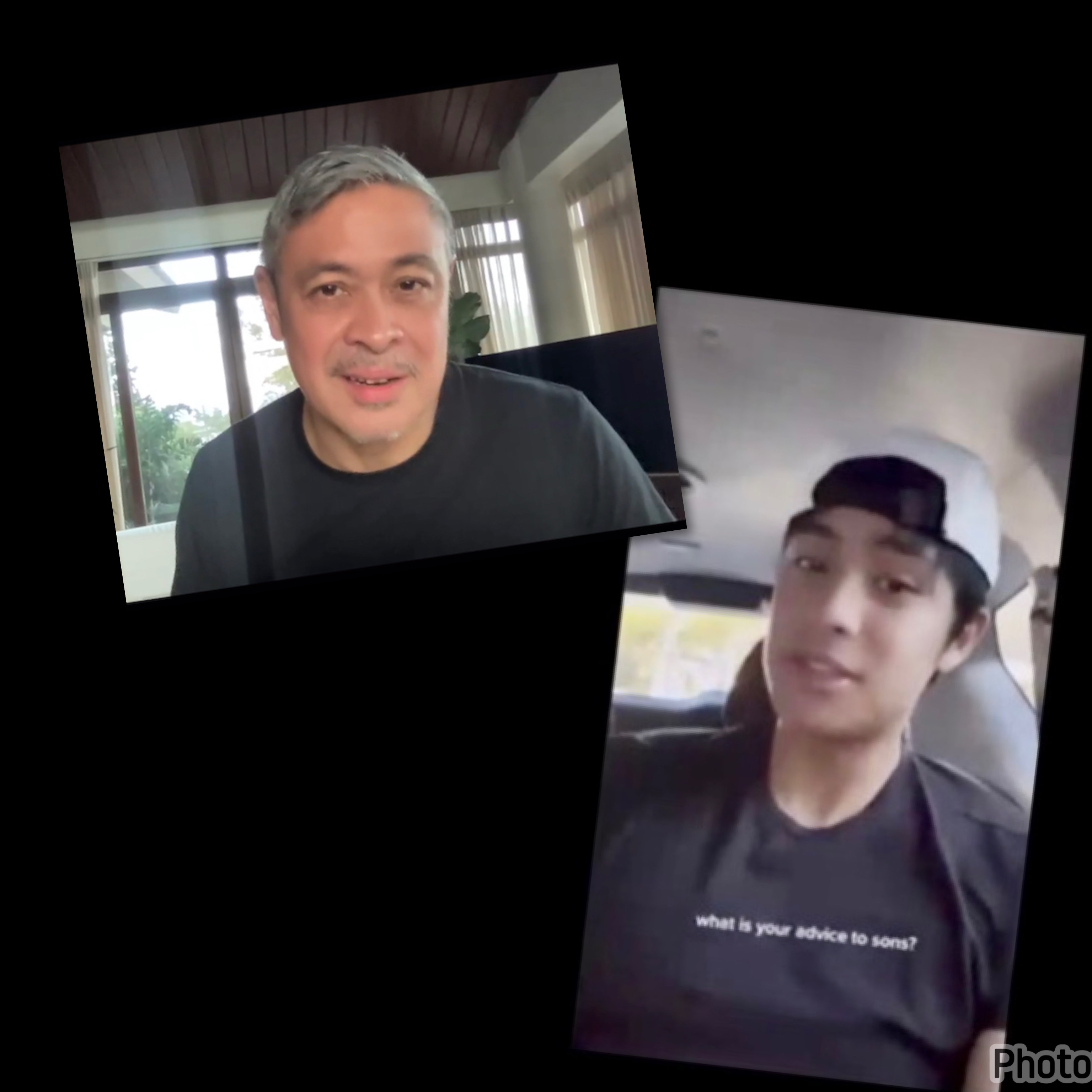 Anthony Pangilinan and son Donny share their experiences during the "Raising Father-and-Son Relationship to an Amazing Level" webinar 