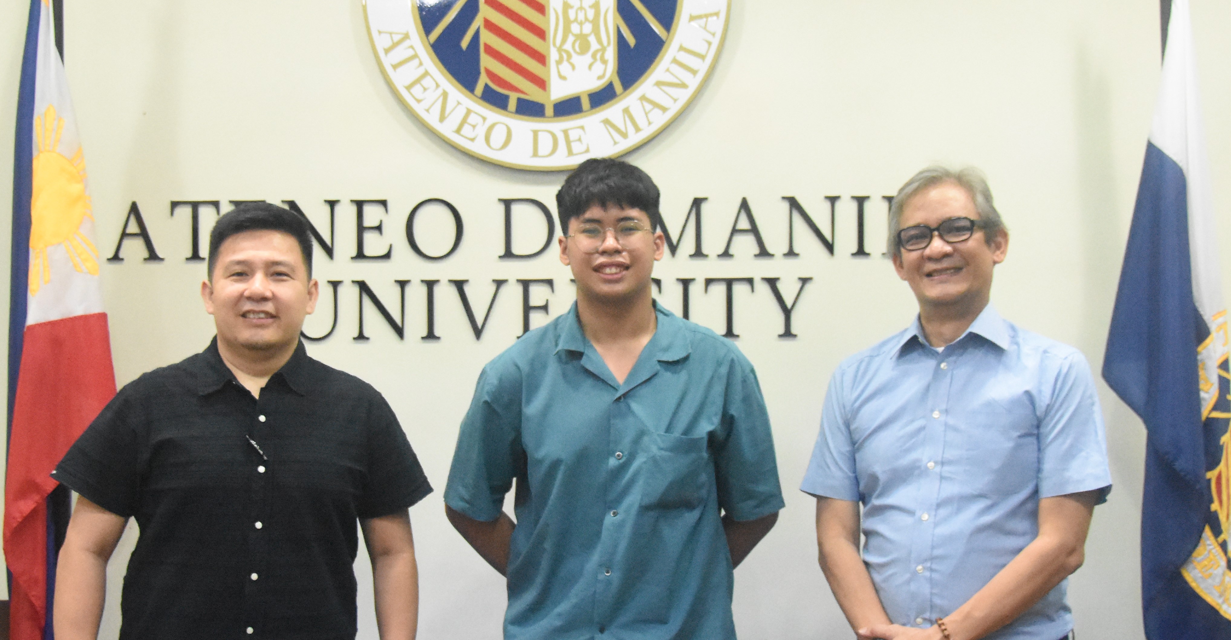 (L-R) Ron Capinding, Faber Cabrera, Jonny Salvador