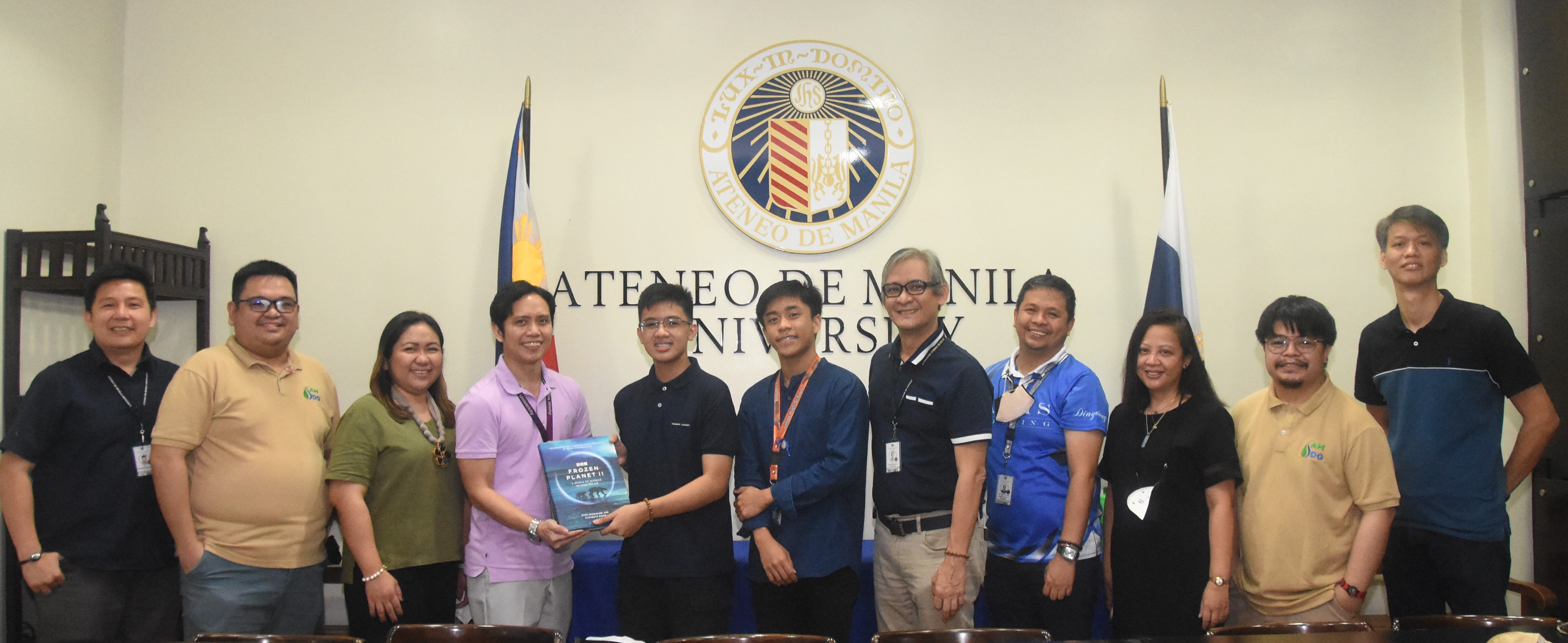 (L-R) Ron Capinding, Jason Arias, Gen Sanvictores, B.A. Coballes, Tiel Blanca, Stephen Materum, Jonny Salvador, Dingdong Guerrero, Jovy Bactad, Lavi Subang, Allan Santos