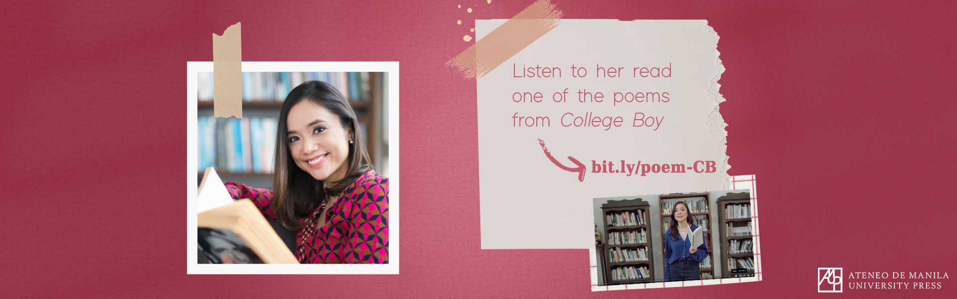 Mookie Katigbak-Lacuesta author of College Boy