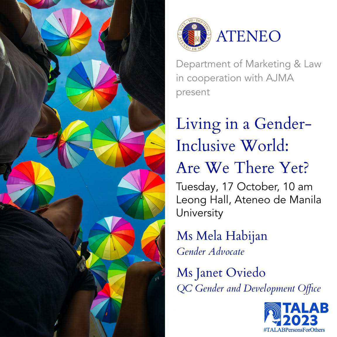 TALAB 2023: gender