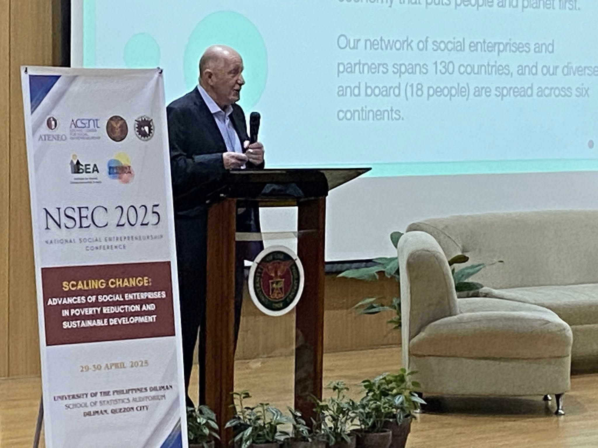 Gerry Higgins at NSEC 2025