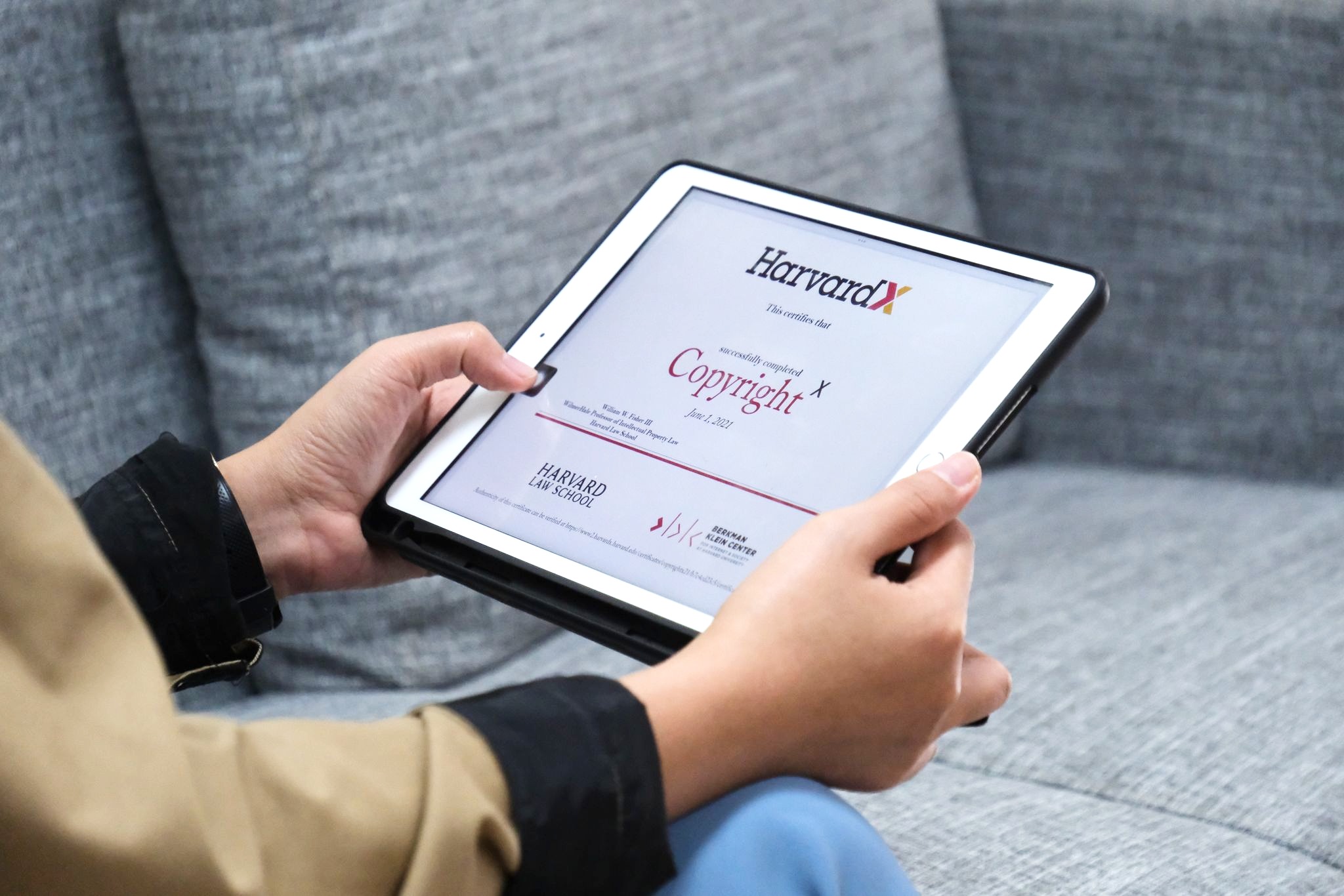 HarvardX Program Certificate