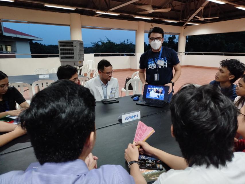 Jed Santos at the Ateneo Placement Series on Further Studies
