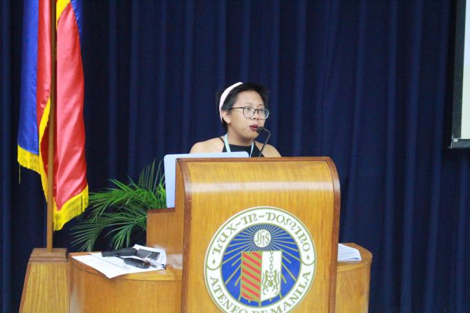 Sanggunian President Ia Denise Arnette Marañon