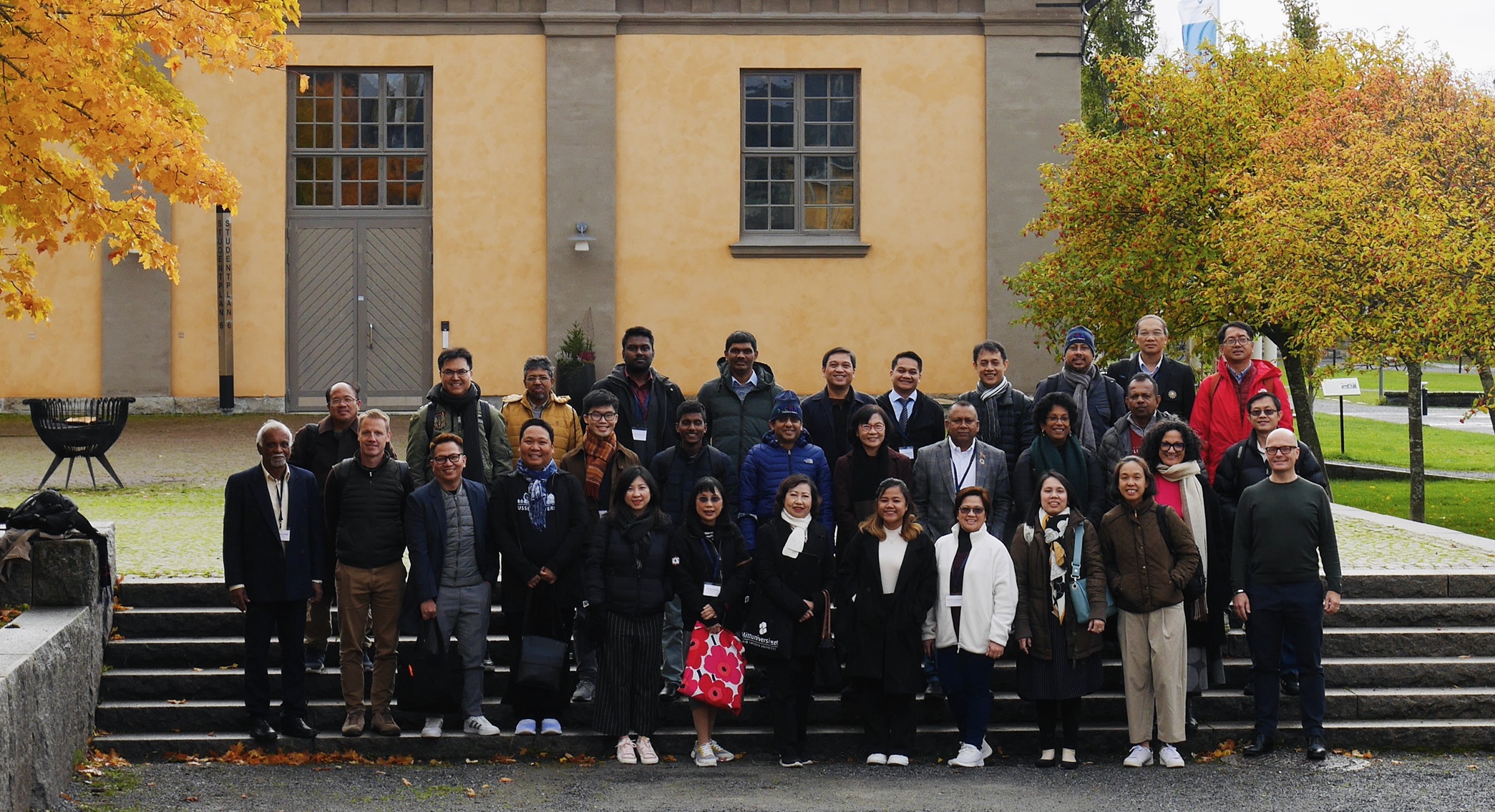 Photo: Representatives of SECRA partner universities from the Philippines, Sri Lanka, Sweden, Thailand and the United Kingdom