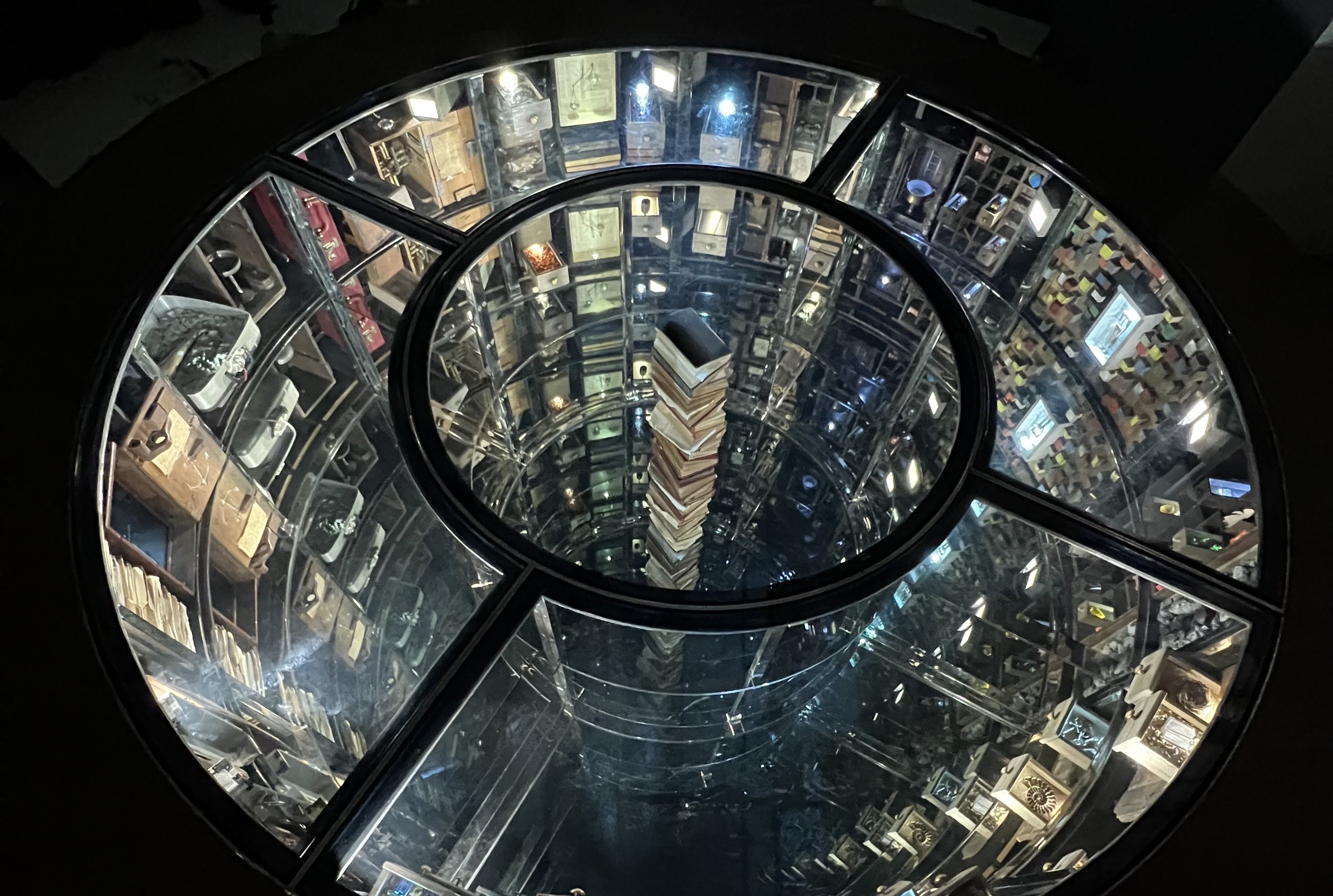 Mark Orozco Justiniani, "The Well," 2018. Taken by the Artist at the Ateneo Art Gallery, 2024.