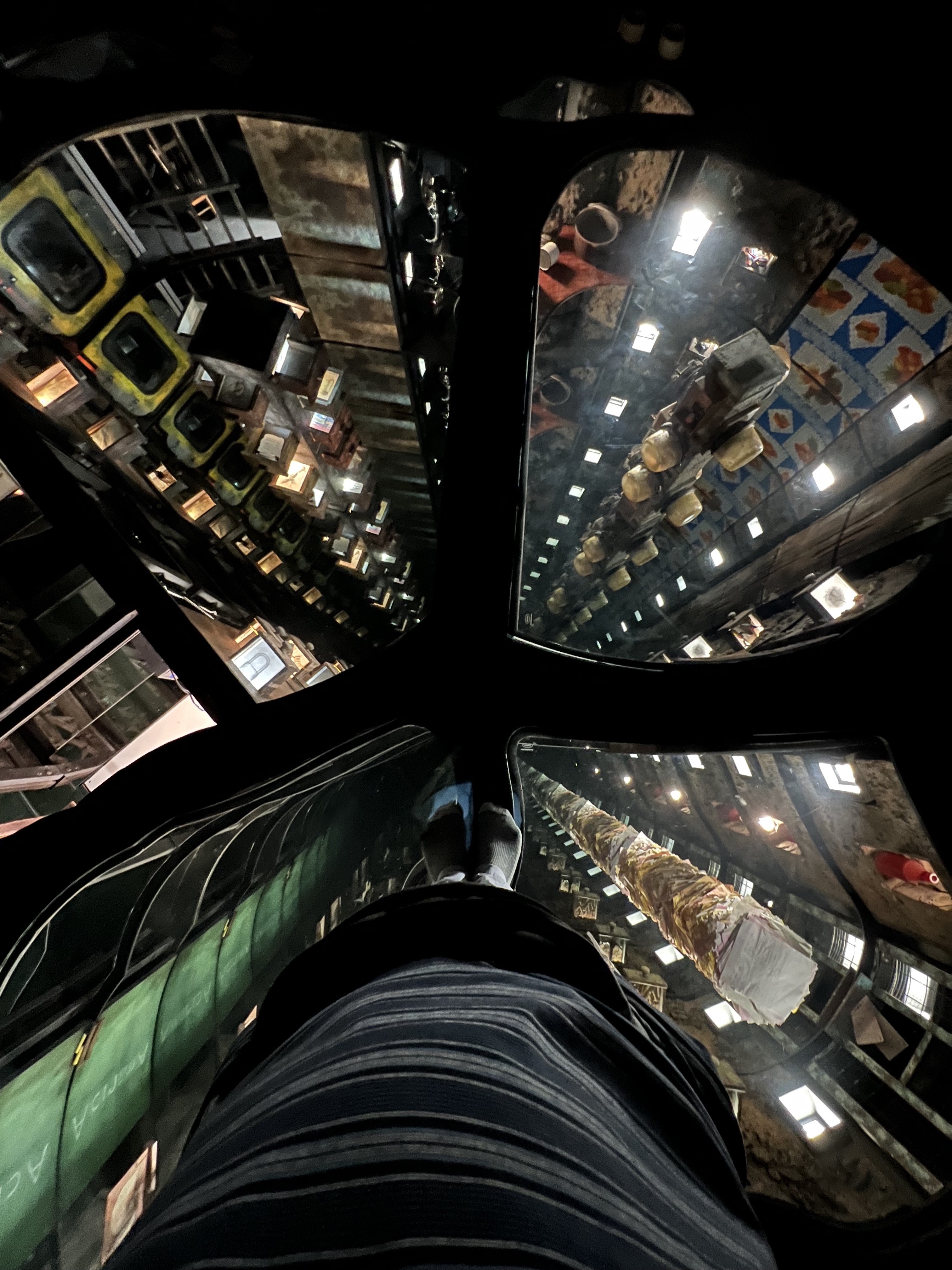 Mark Orozco Justiniani, "Arkipelago (Capital)" (detail), 2018-2019. Taken by the Artist at the Ateneo Art Gallery, 2024.