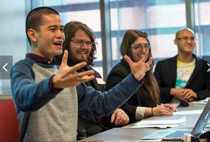 Sir Eos at a international conference