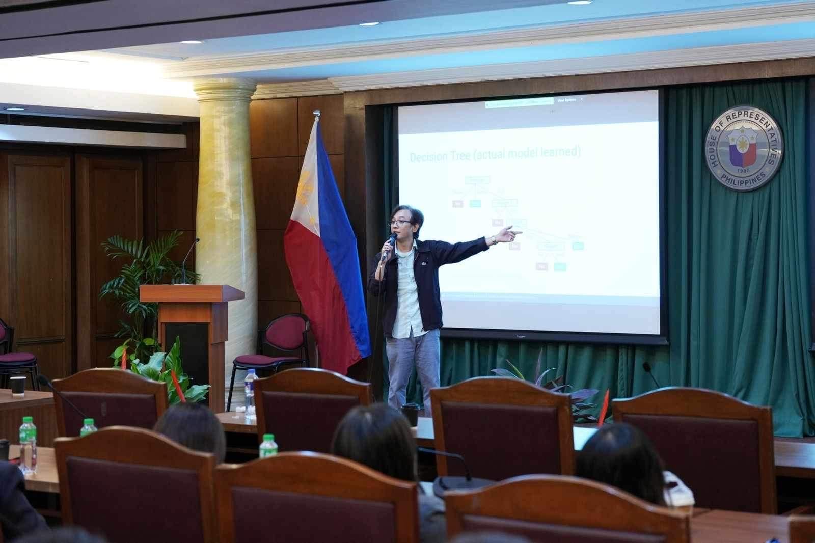 Dr. Coronel demystifying what AI is all about