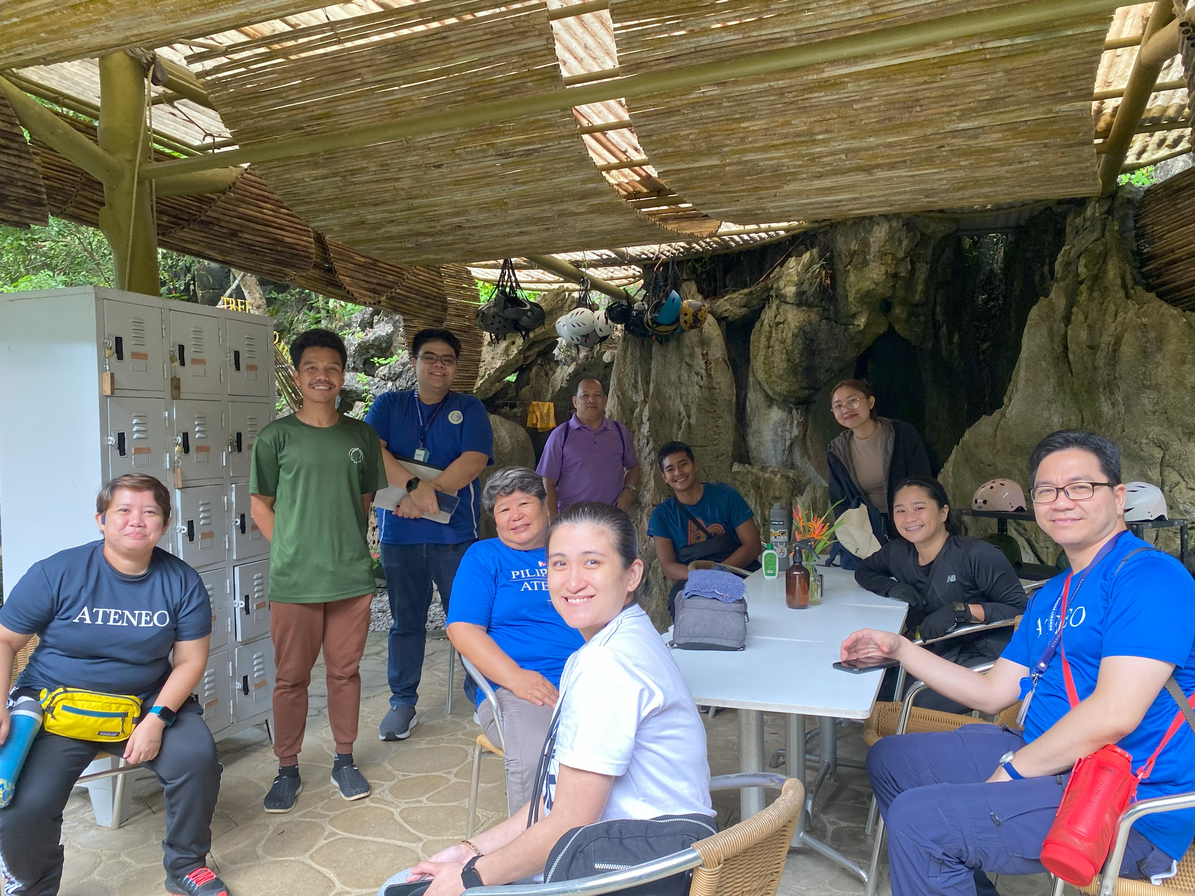 Our orientation with park ranger AJ