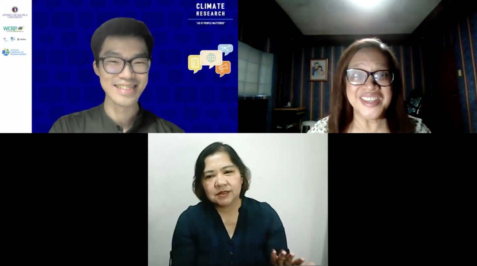 Dr Palanca-Tan answering questions from the audience.