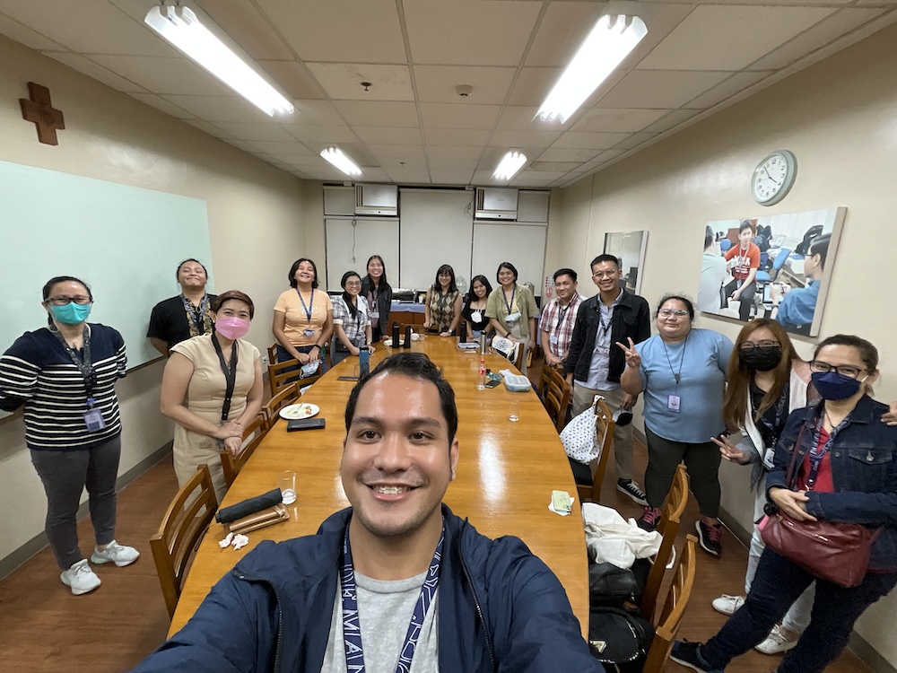 Meeting with the CGSC Officers from then and now last December 2022.