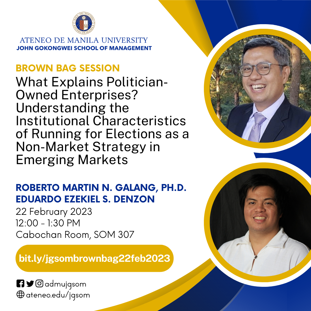 JGSOM Brown Bag Session Feb 22