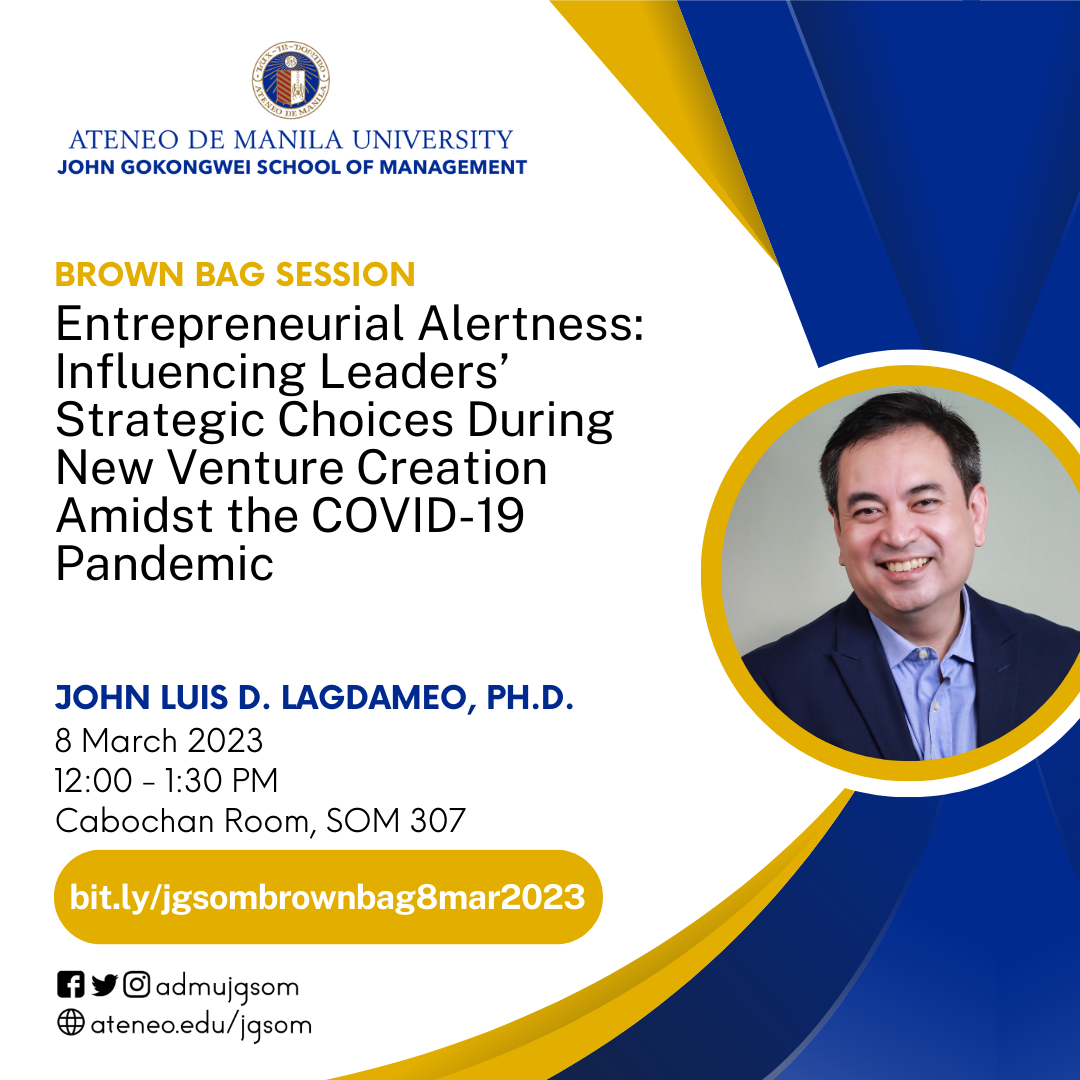 JGSOM Brown Bag Session Mar 8