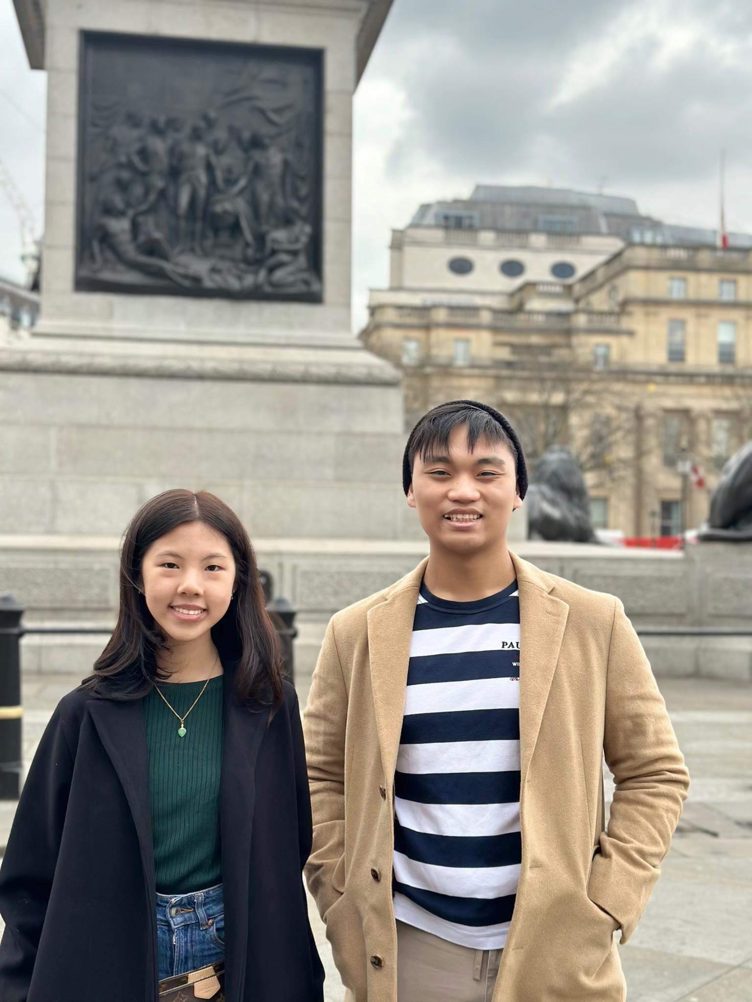 Jasmin Ang & Sam Tango in Oxford Schools Finals Day on March 9, 2024.