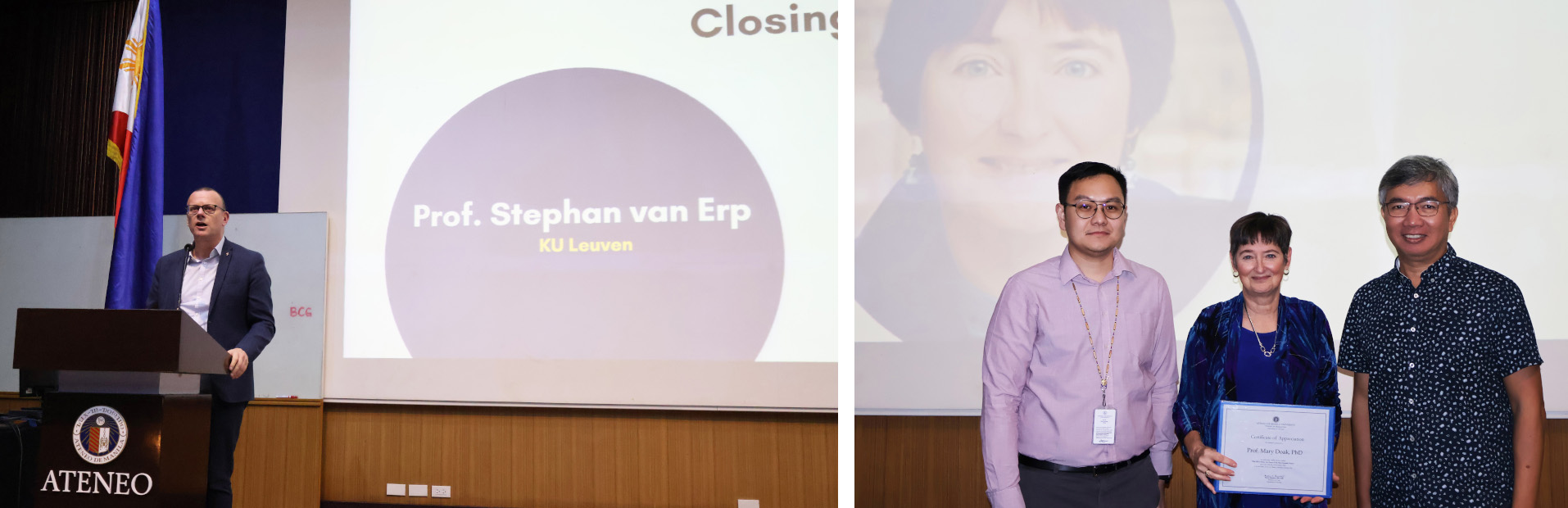 Closing Remarks and Awarding of Certificate