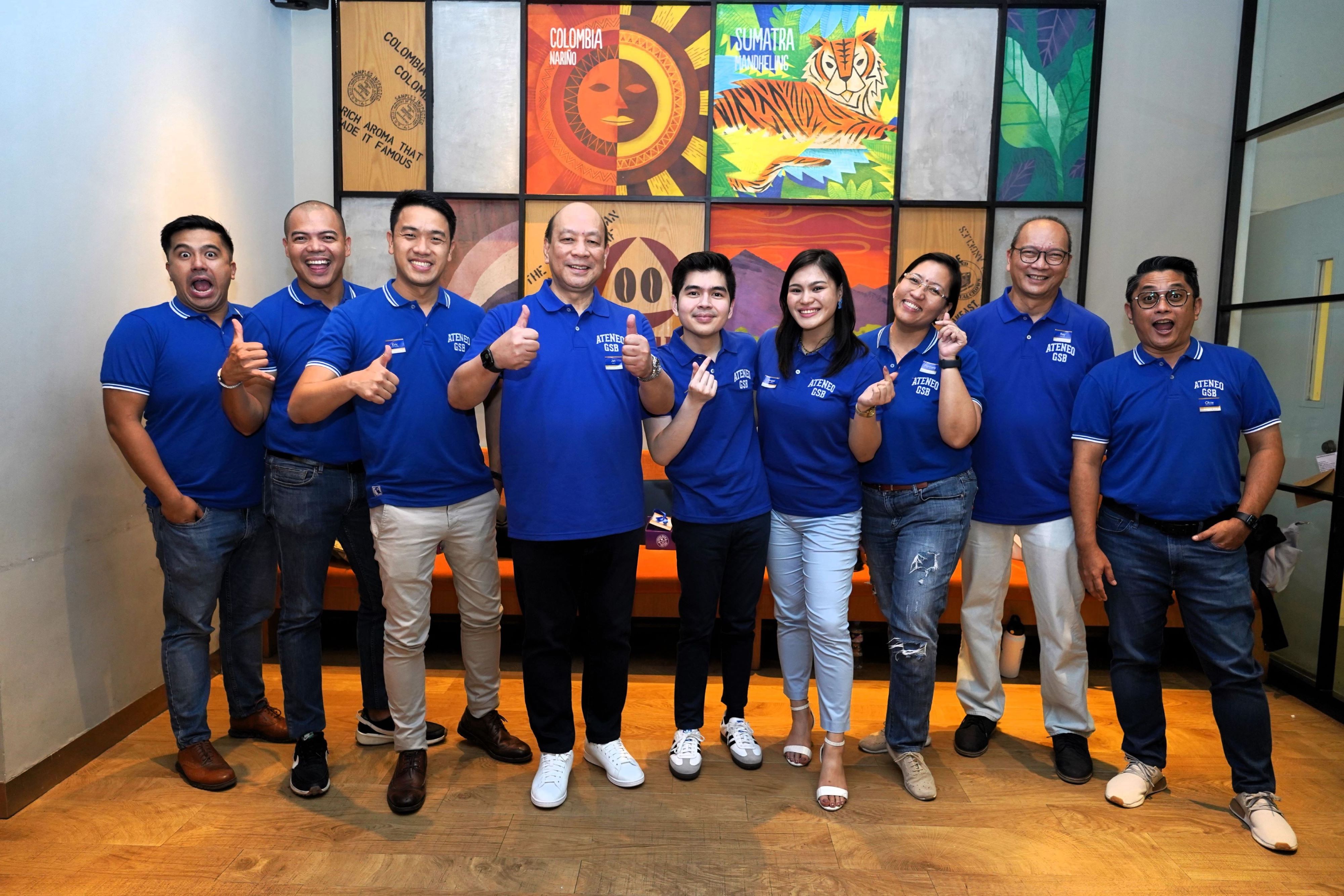 Ateneo GSB in partnership with Ayala Malls The 30th recently launched its Learning Caravan at the Coffeebean and Tea Leaf store last April 27. 