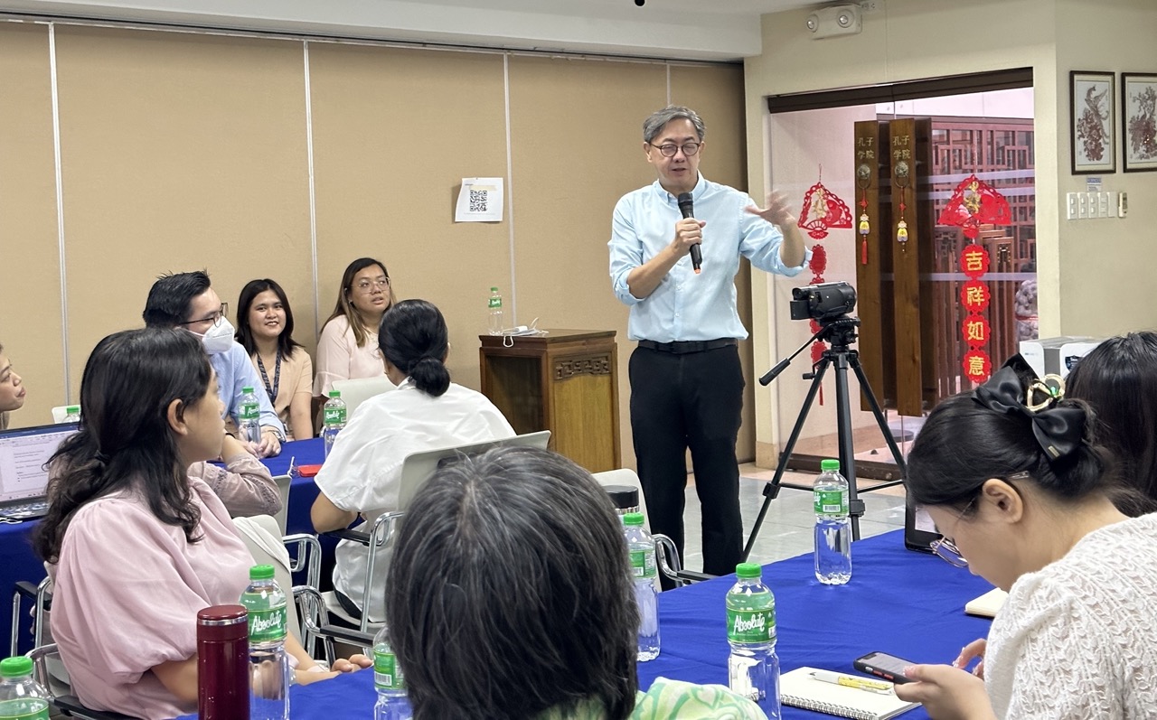 Fr Johnny Go Lecturing 2