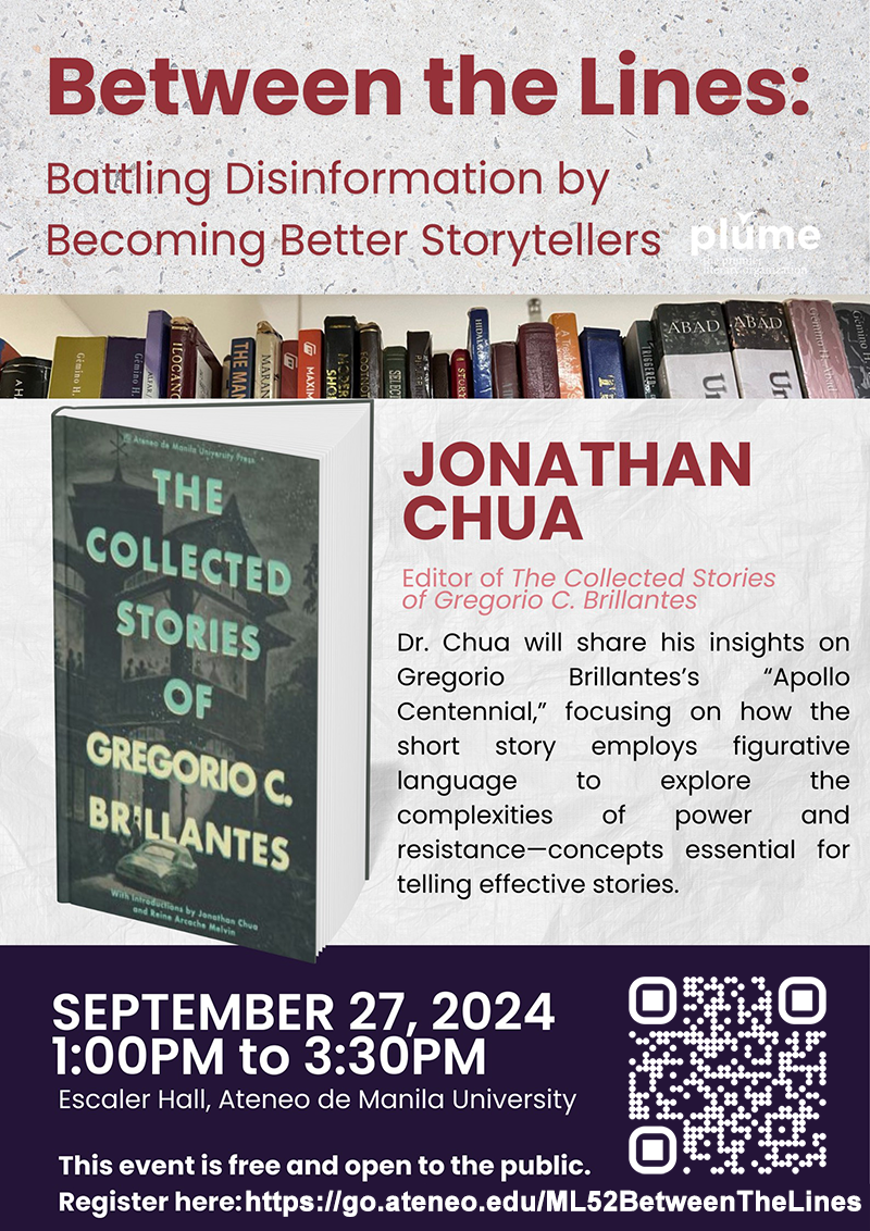 Jonathan Chua as speaker at event